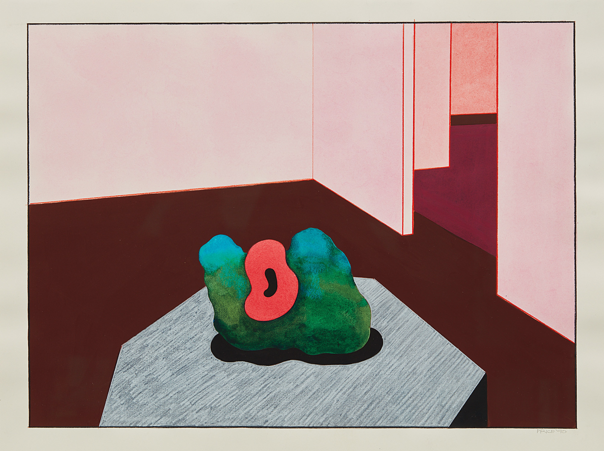 Ken Price — Interior with Sculpture