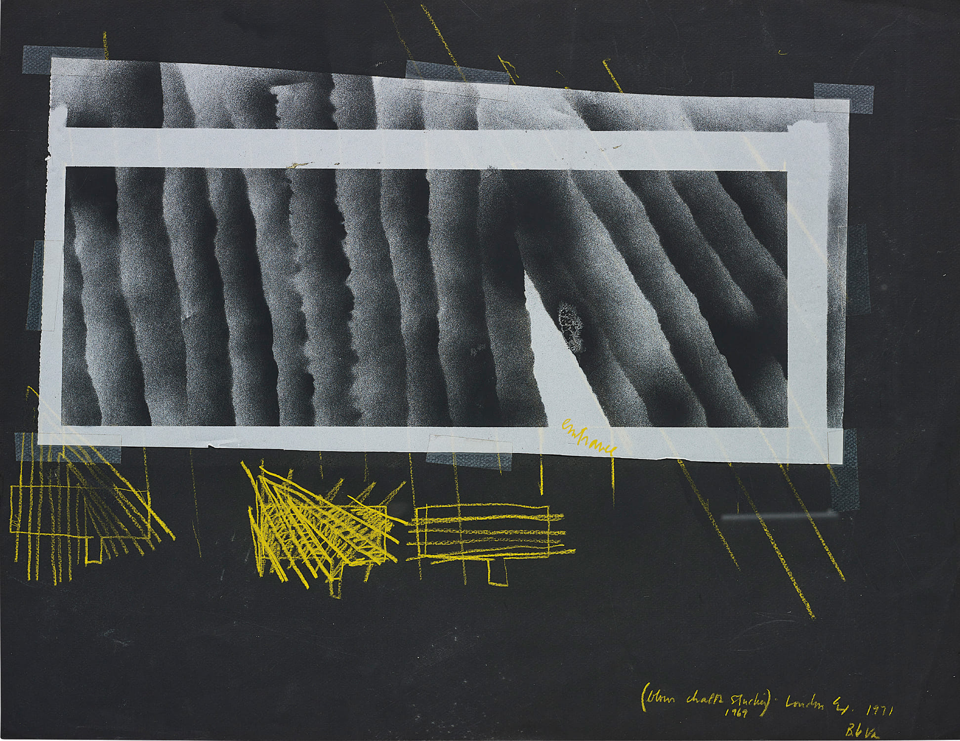 (Blown Chalk Studies 1969) London Ex.