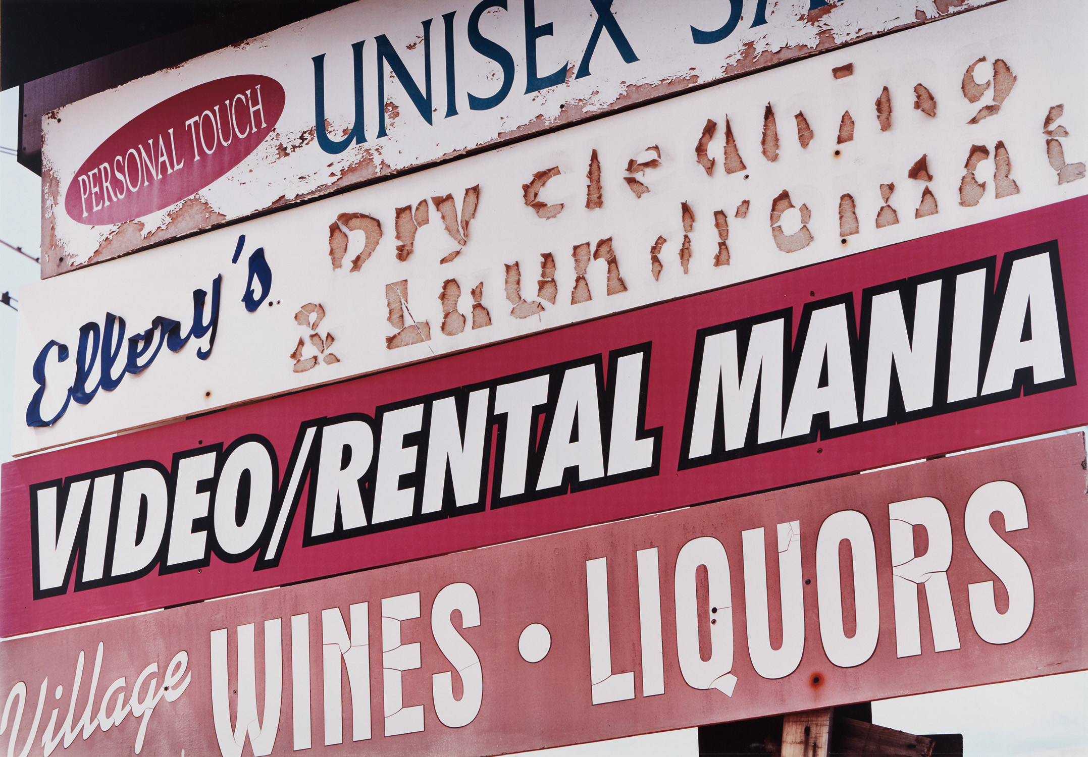 Roe Ethridge — Liberty Square, Liberty NY