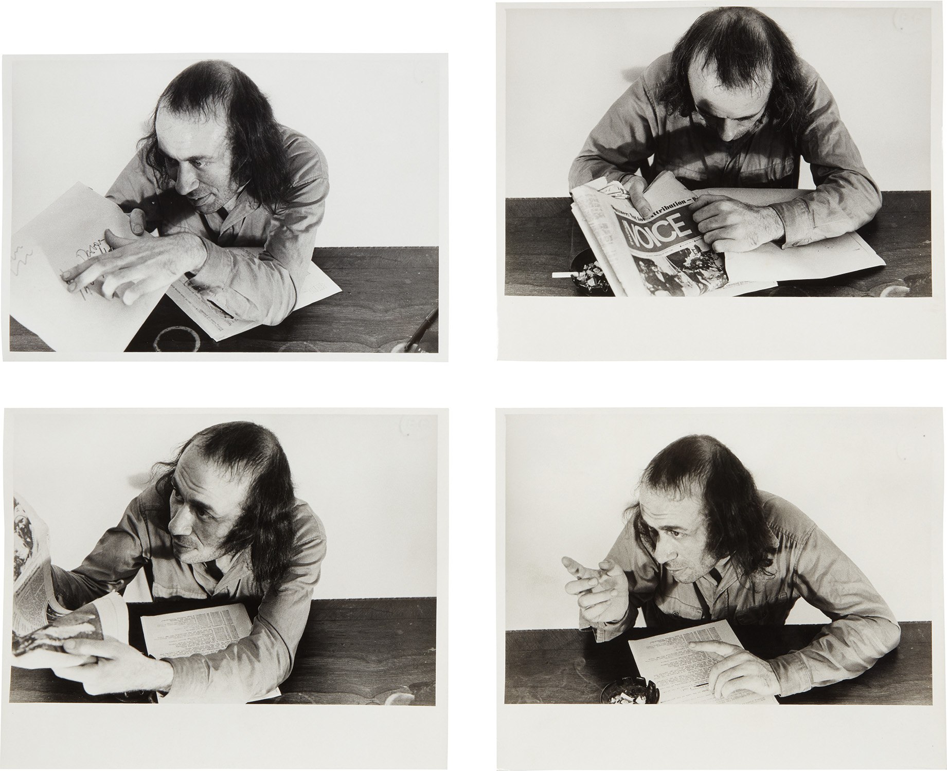 Vito Acconci — Performance situation sending / sending out