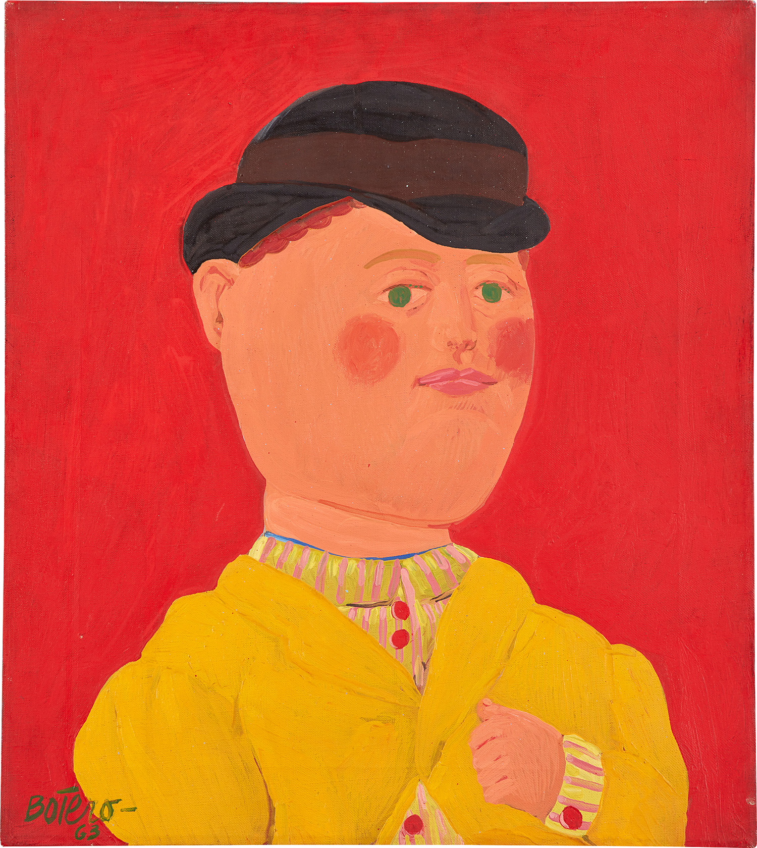 Fernando Botero — Paul Cézanne Jr.