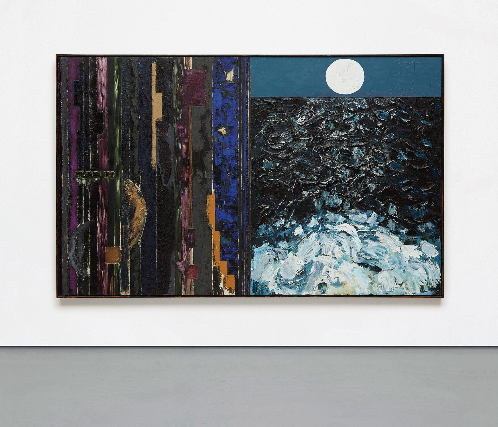 Joan Snyder — To Transcend/The Moon