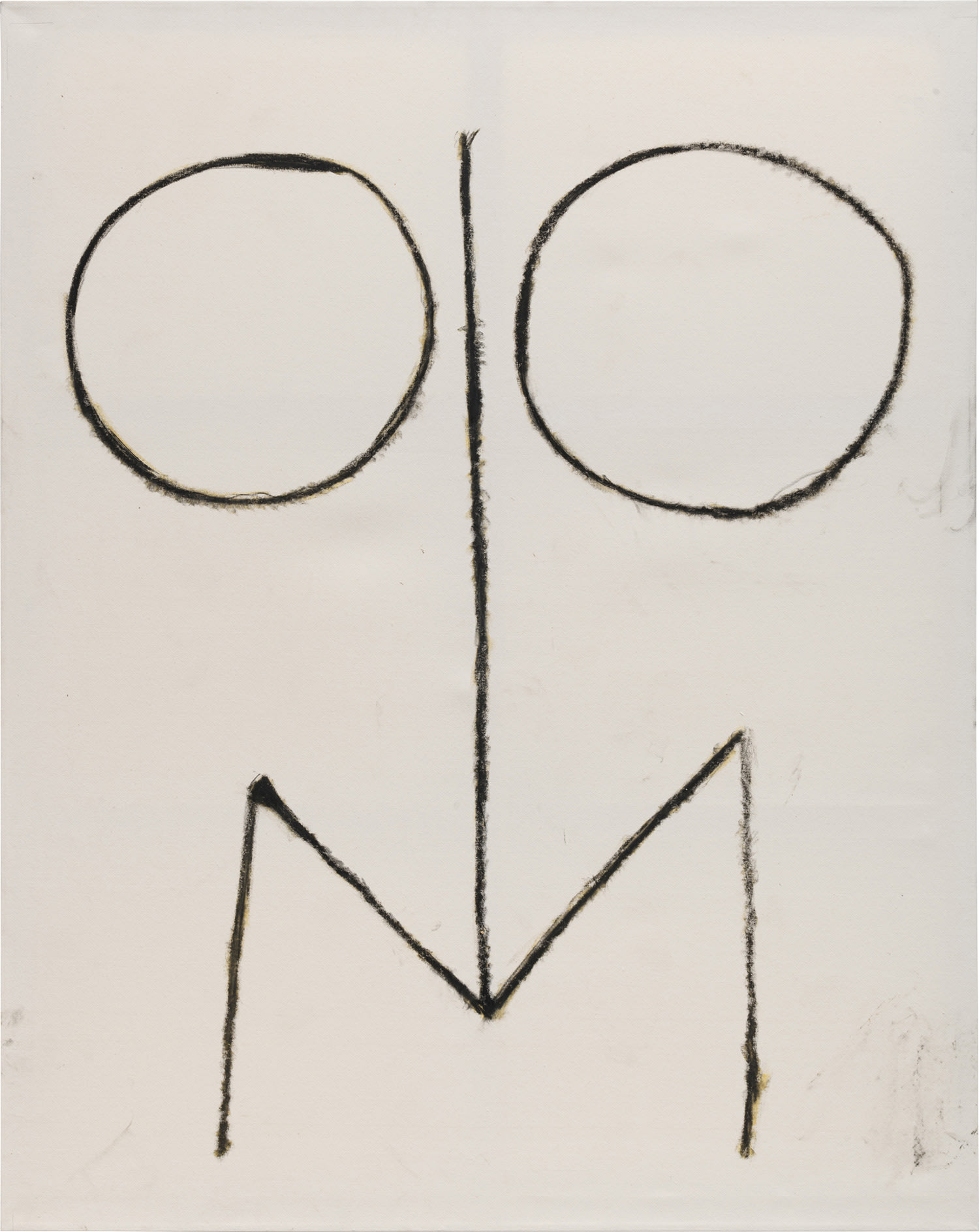 Joe Bradley — oilstick on canvas