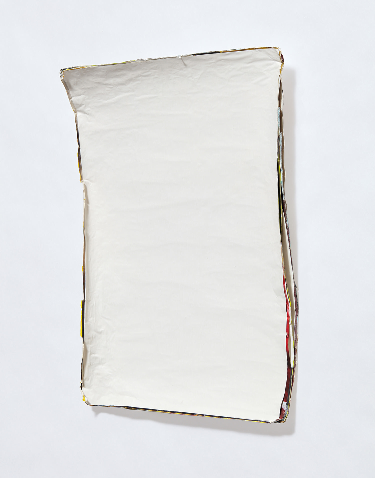 Klara Lidén — found posters, blank poster paper and wheat paste