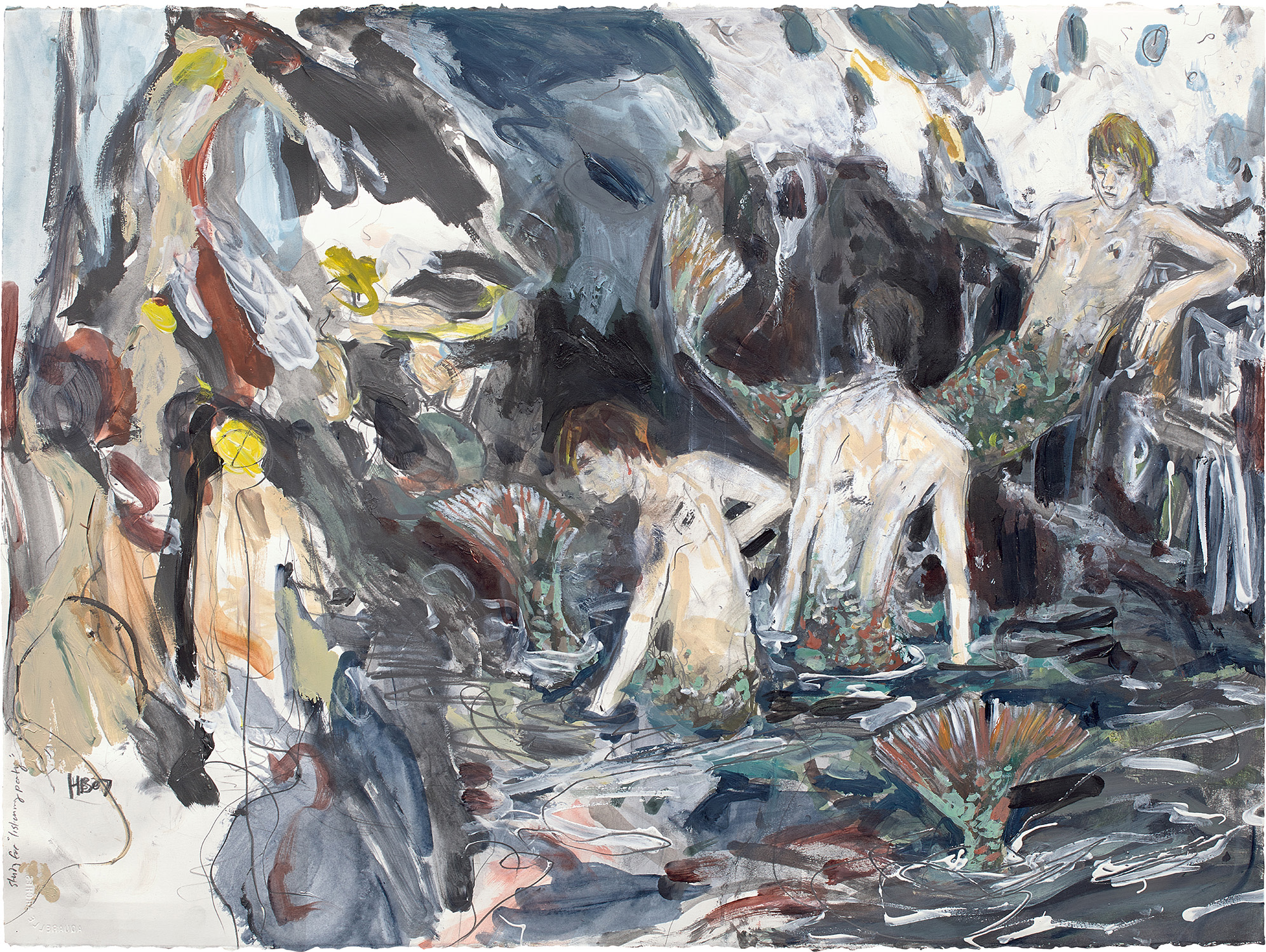 Hernan Bas — Study for Listening Party