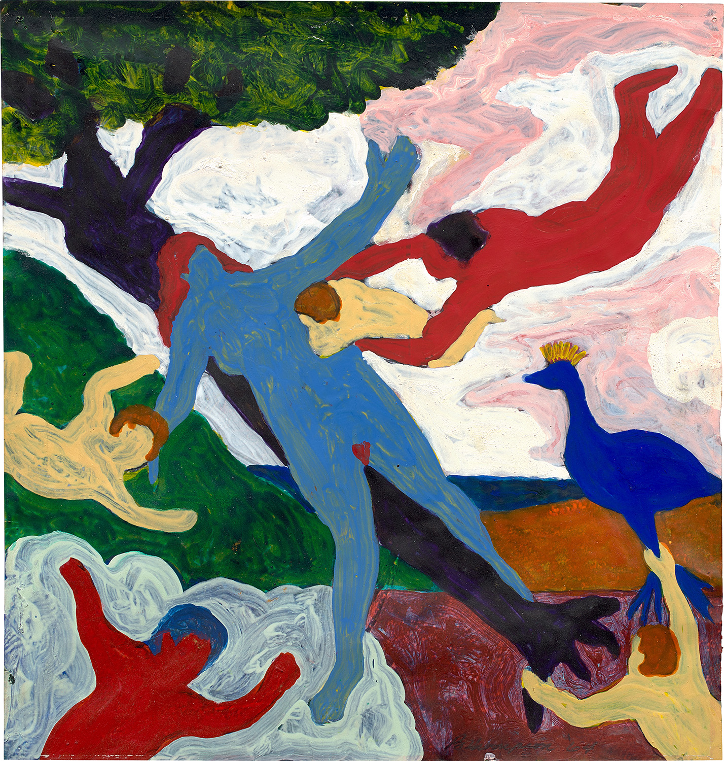 Bob Thompson — Nativity Scene