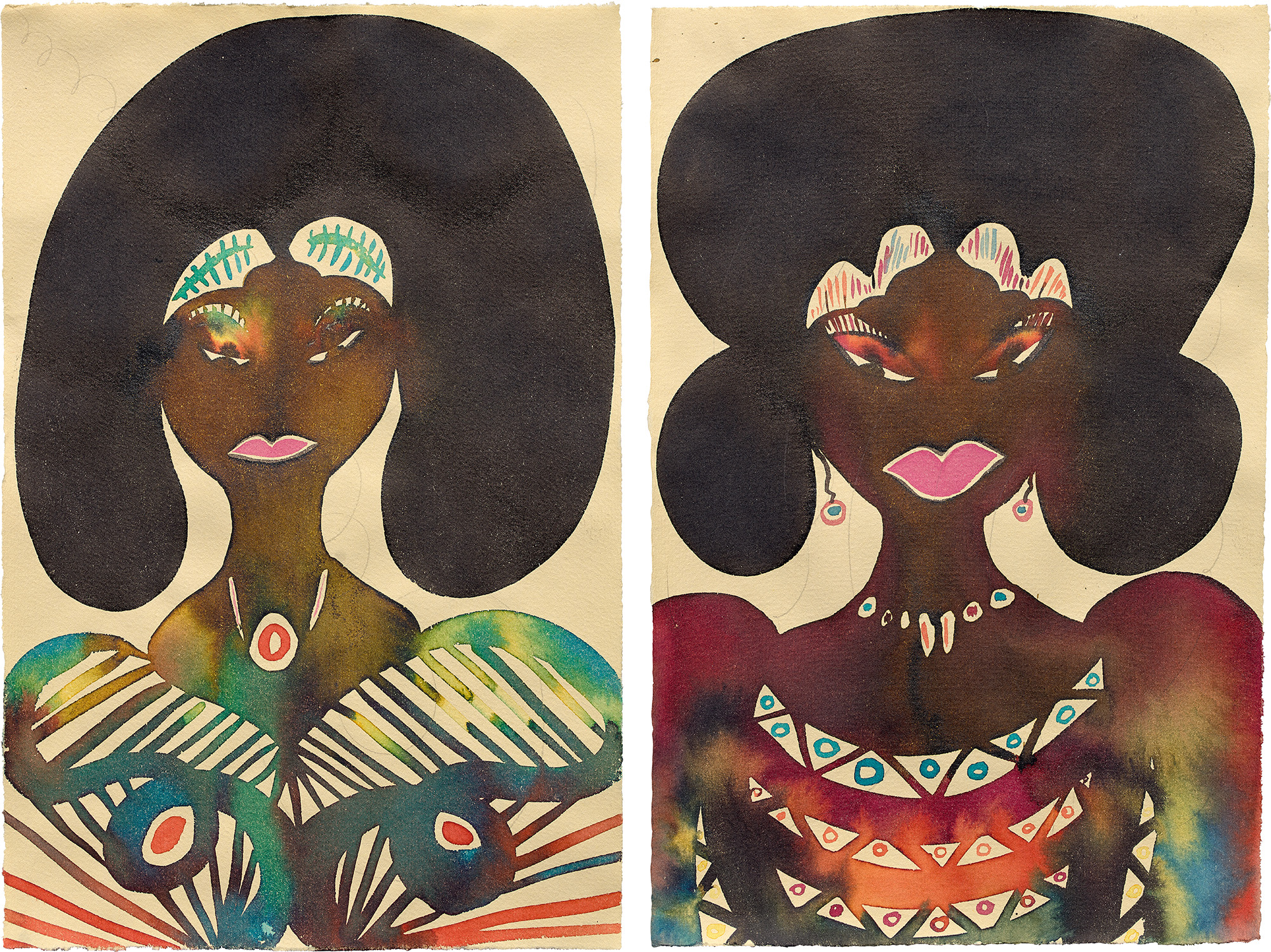 Chris Ofili — Two works: (i-ii)