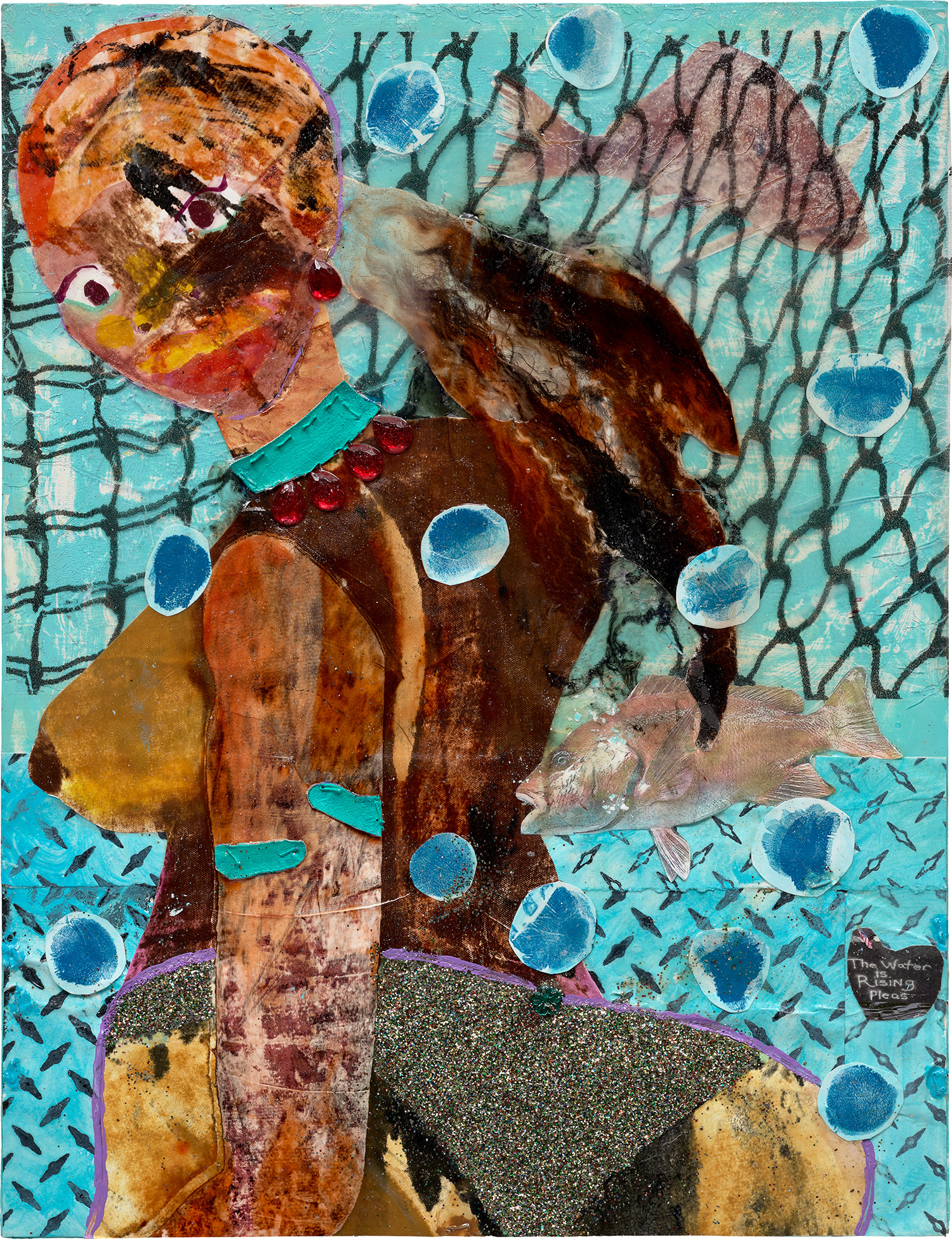 Tschabalala Self — Aqua Babe