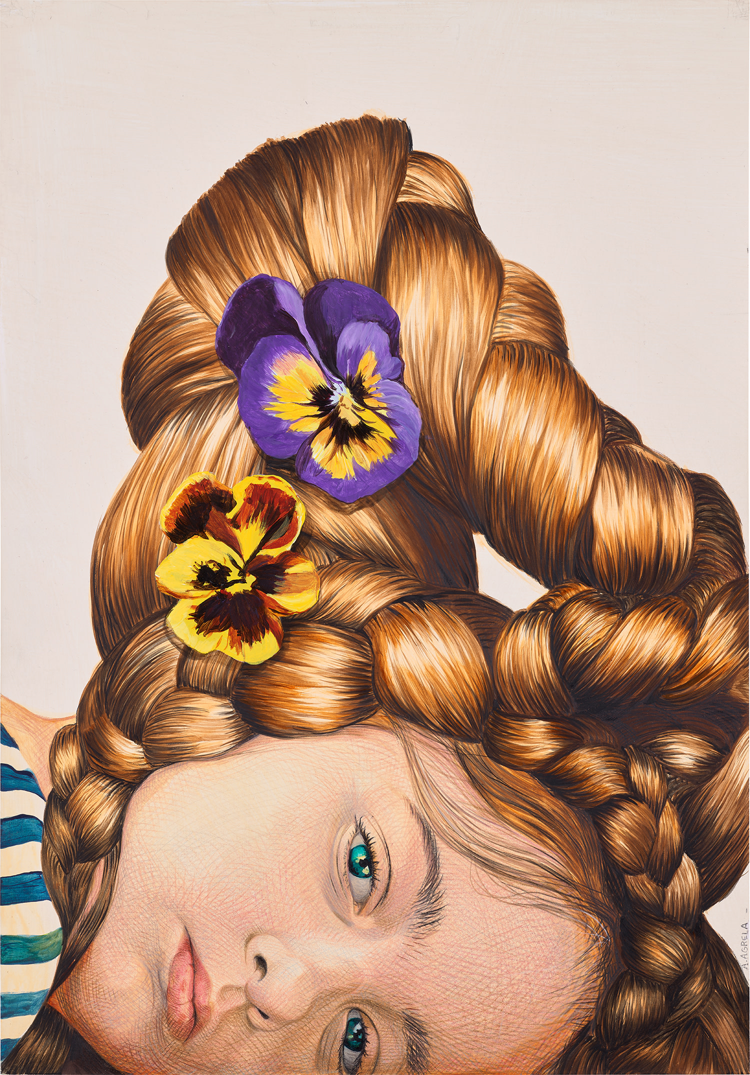 Nadia y sus trenzas (Nadia and her braids)