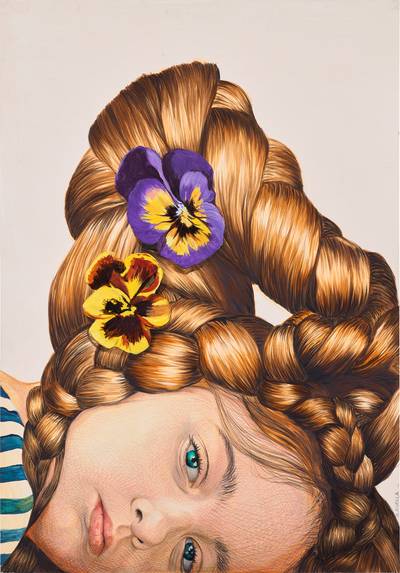 Nadia y sus trenzas (Nadia and her braids)