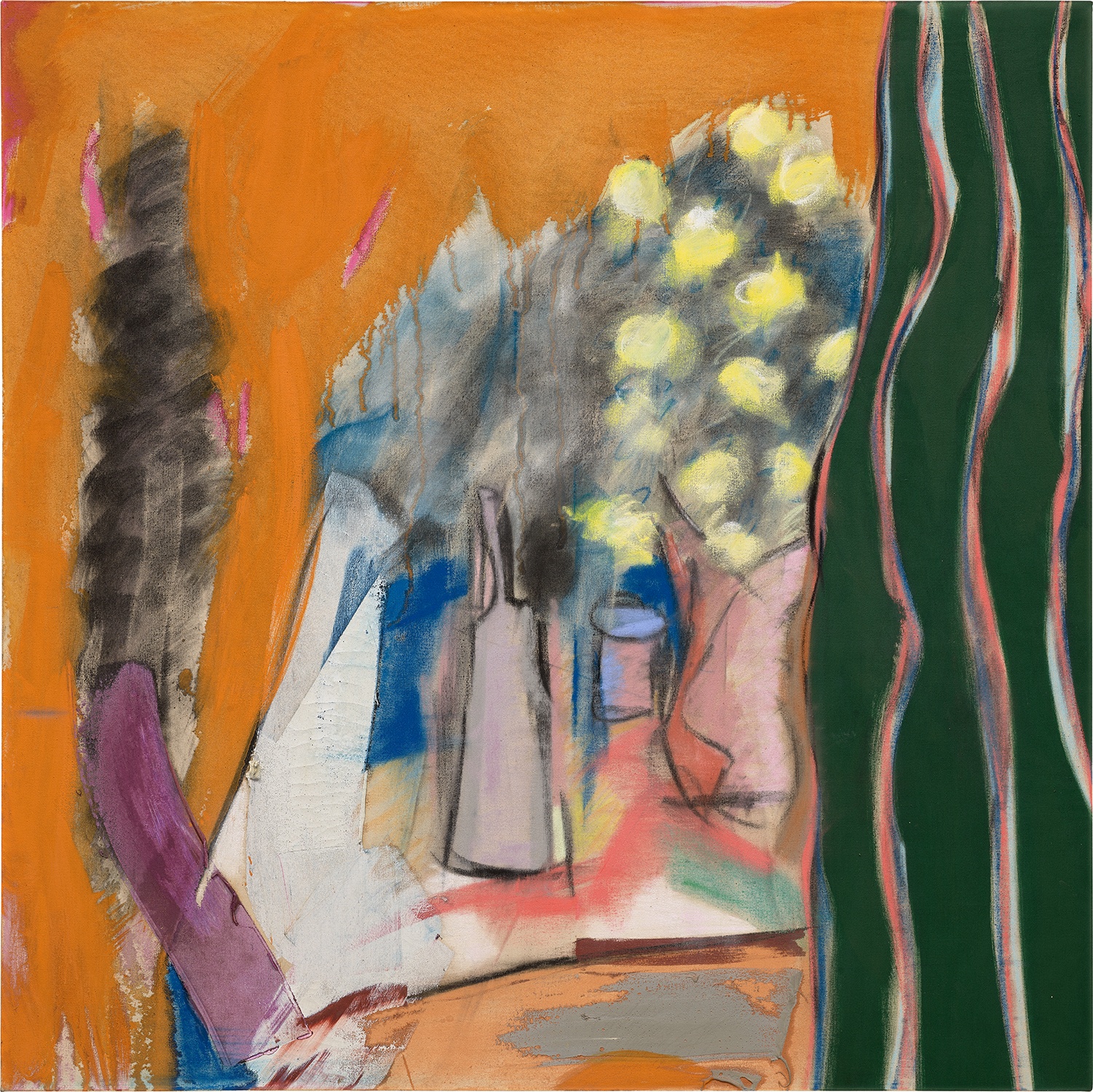 Michael Goldberg — Still Life With Drape