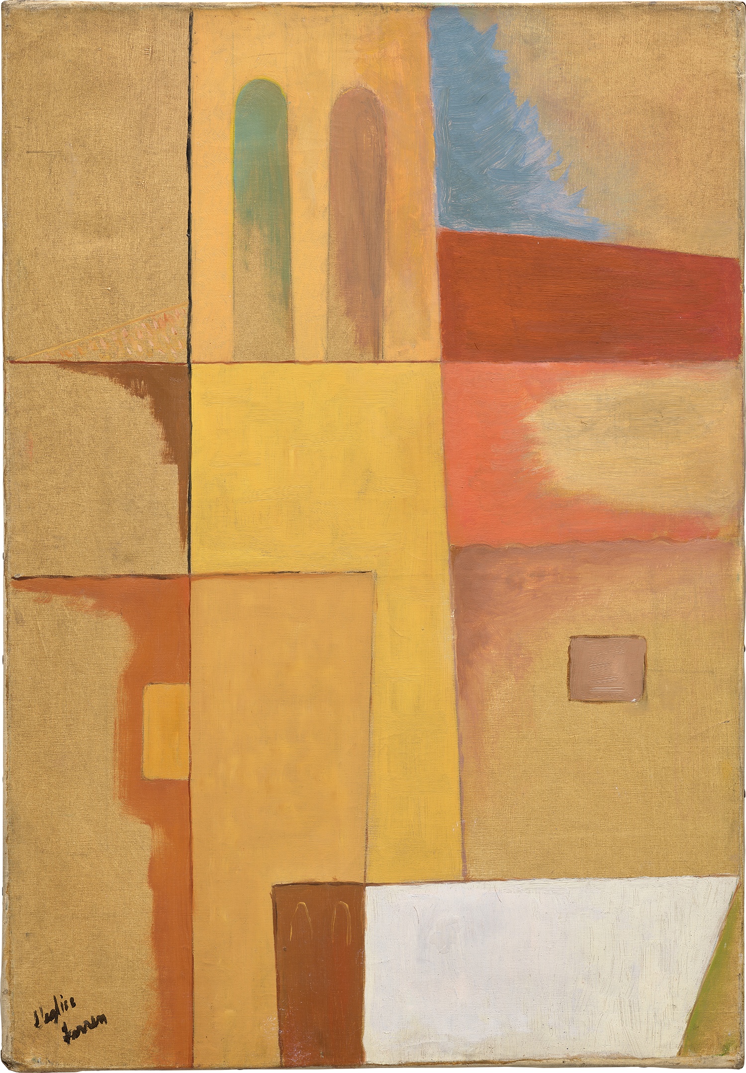 John Ferren — L'Église No. 5 (The Church No. 5)