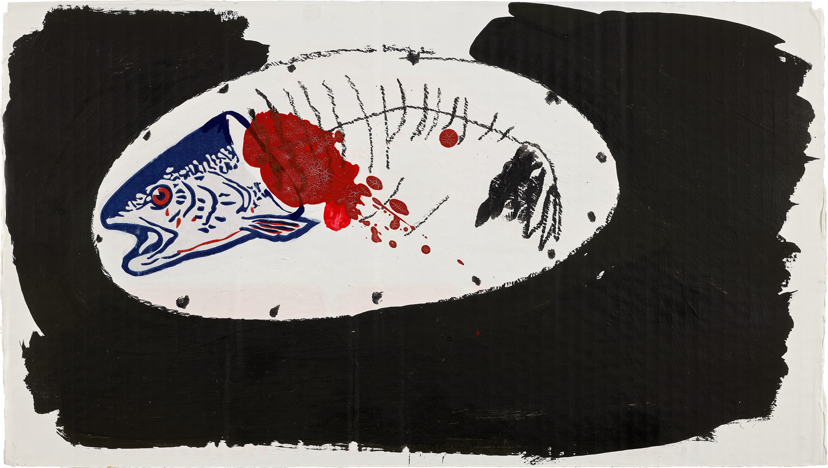 Platter with Trout #5