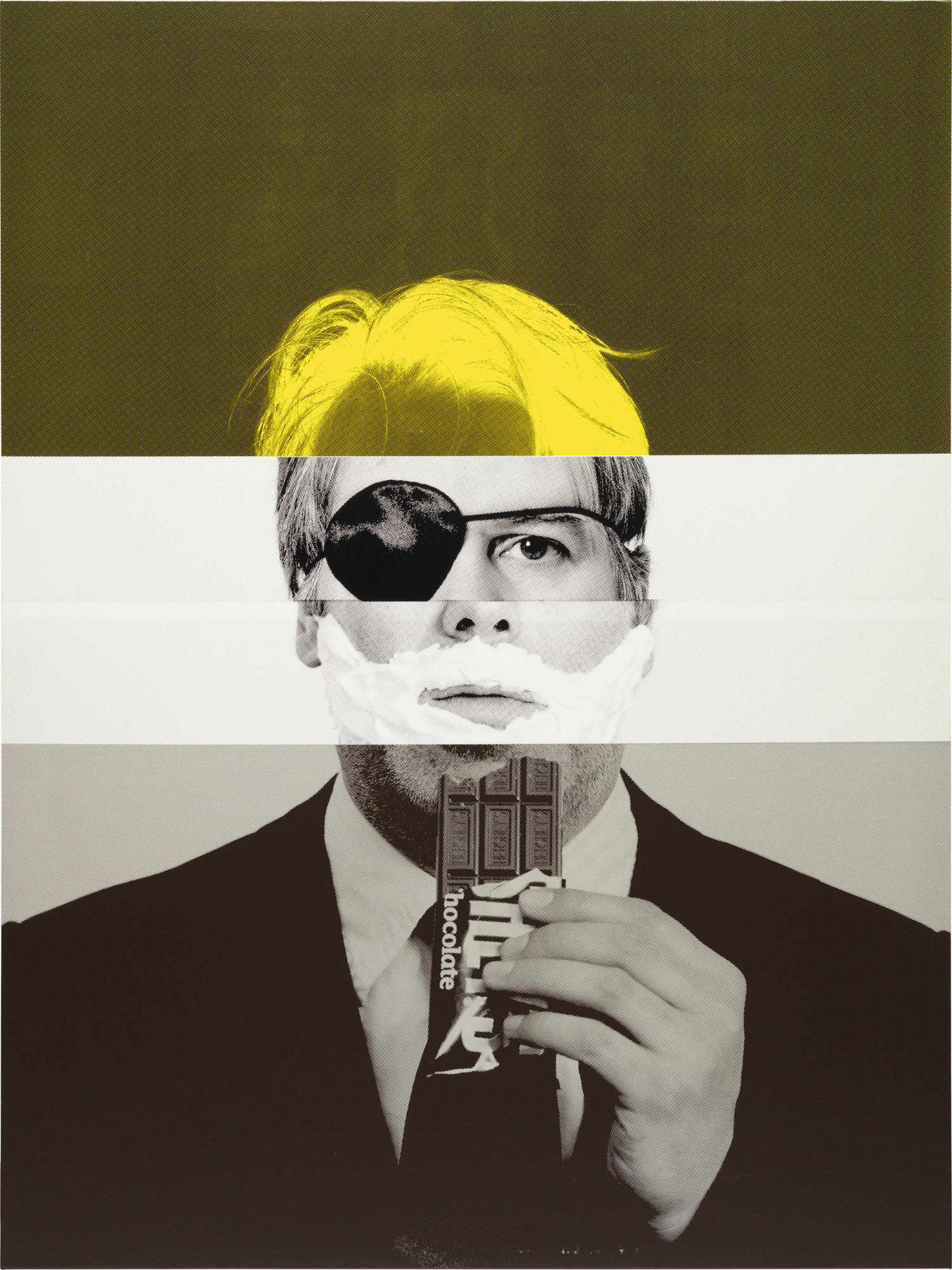 Rob Pruitt — Exquisite Self Portrait: Handsome