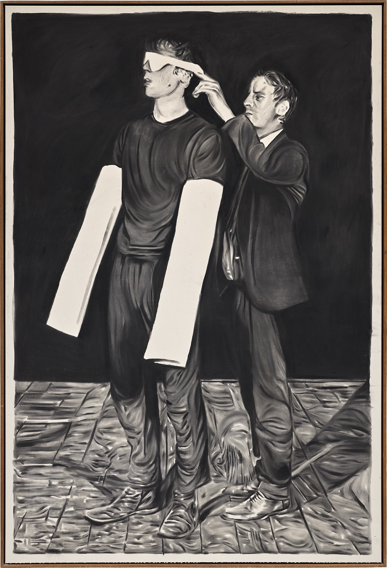 Rinus van de Velde, Antwerp, November 2012: Why Conrad is my best friend? Because he's everything I am not. And since I'm so boring and normal, he's a thousand things. I negotiate my whole identity with his. You could say that, through him, I become the sculptor of my artistic self. Even now that he's gone, I can feel him standing somewhere behind me.