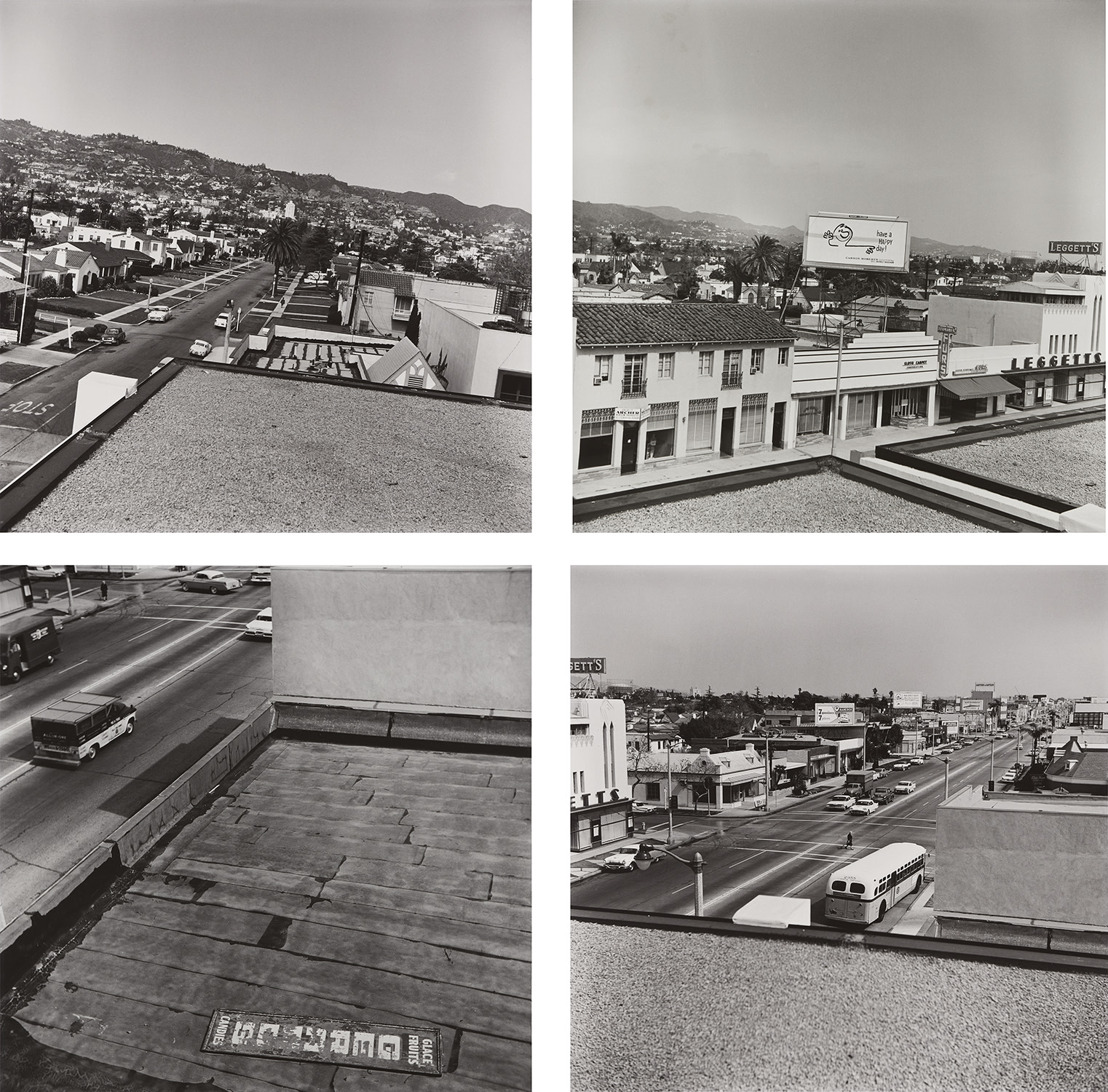 Ed Ruscha — Four works from the