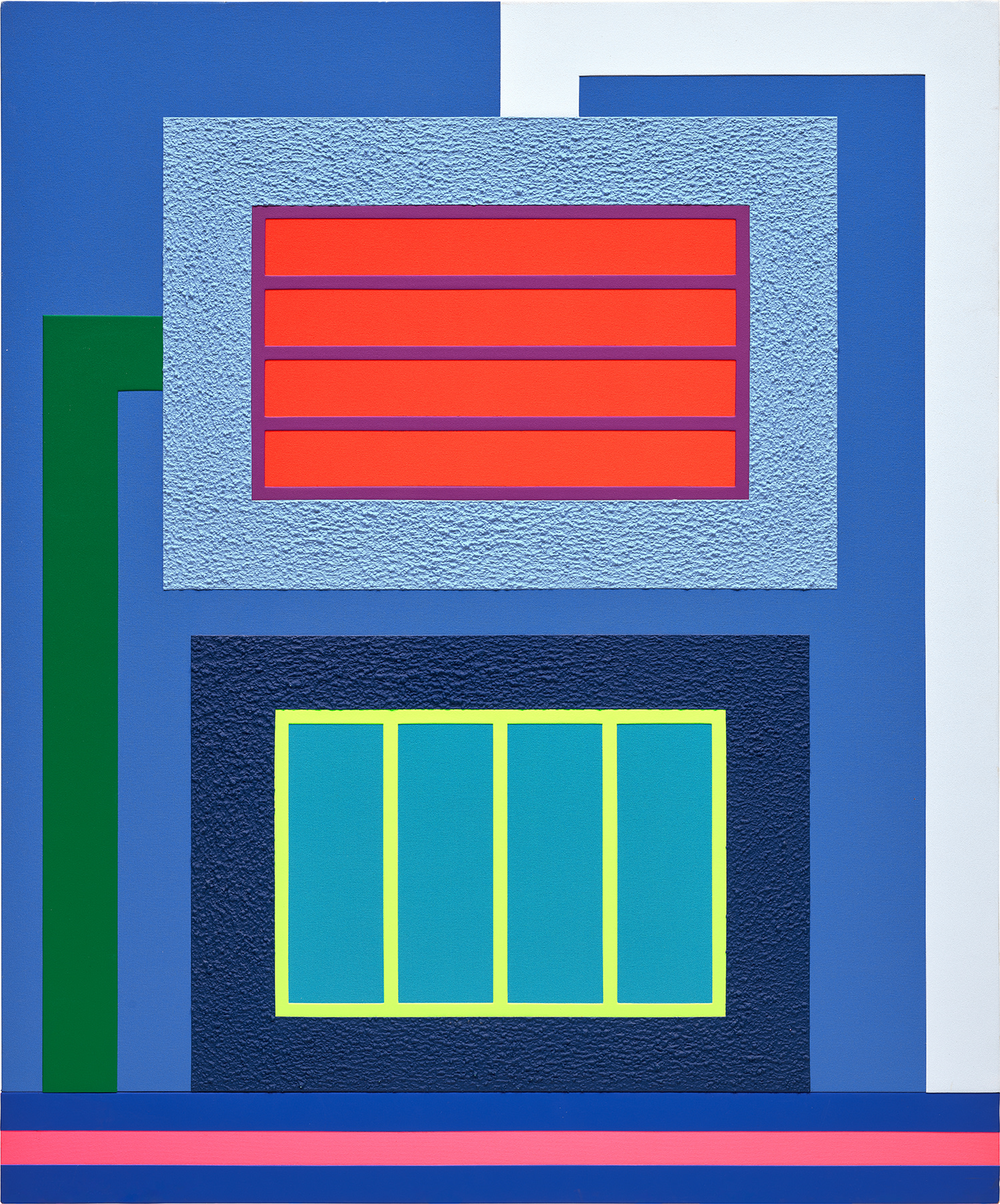 Peter Halley — Triple 9