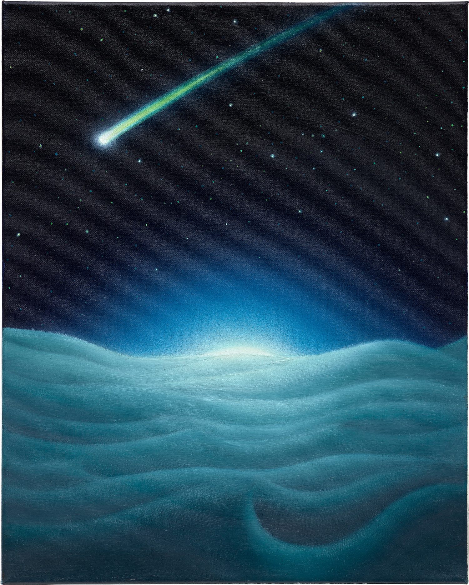 Sarah Lee — Moonrise Over the Sea