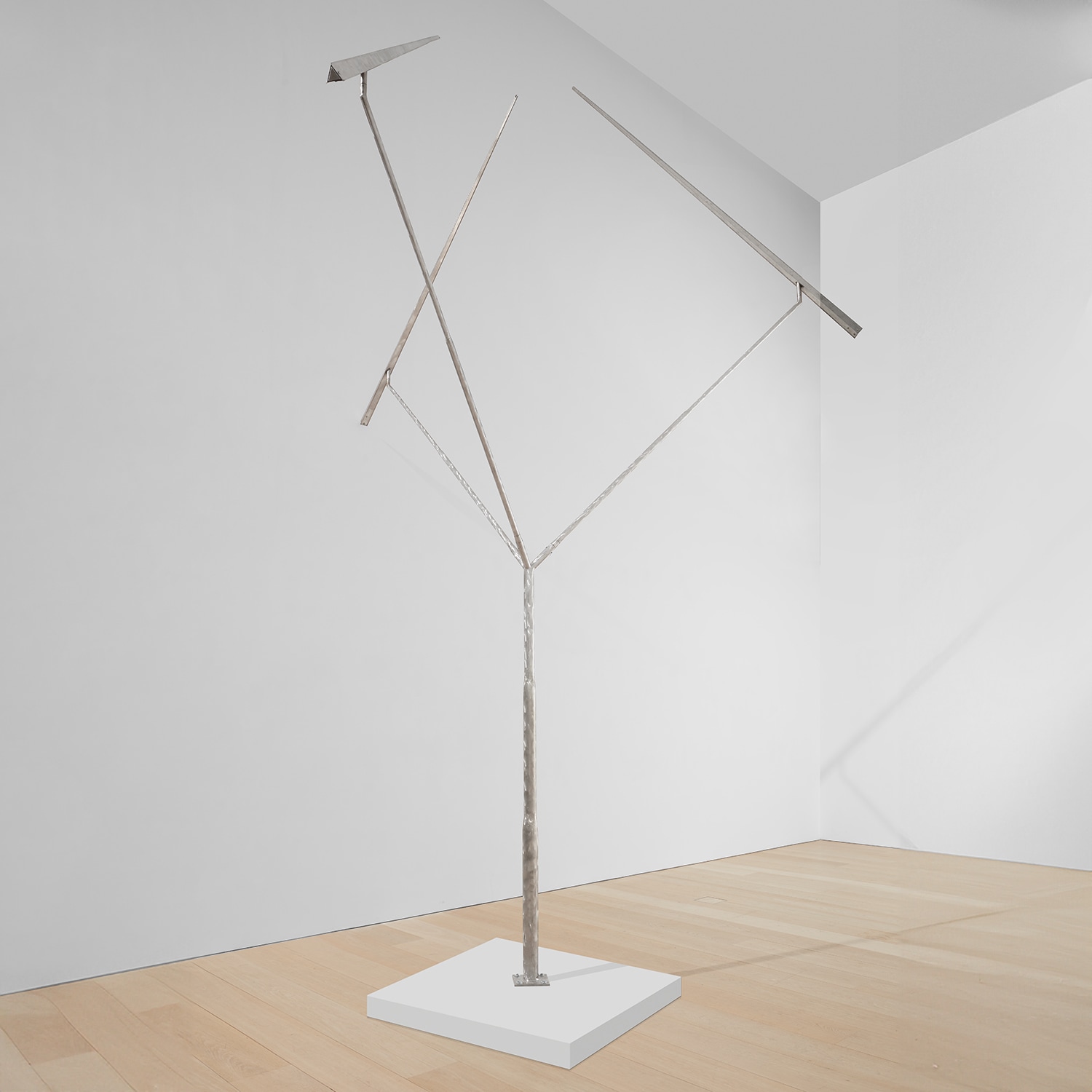 George Rickey — Three Oblique Lines Conical Path III