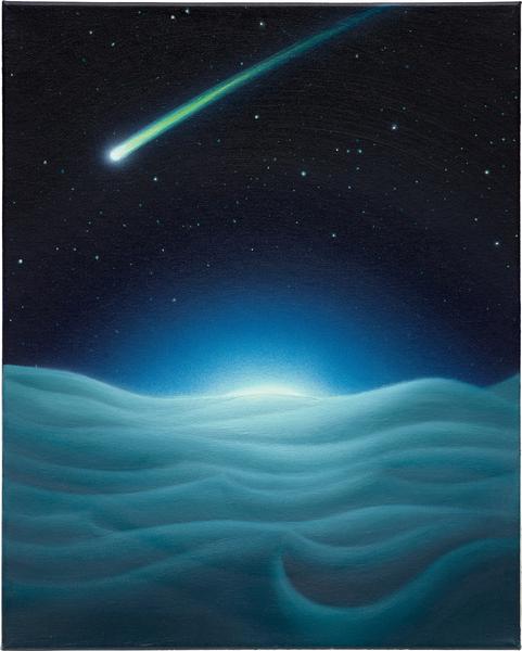 Moonrise Over the Sea