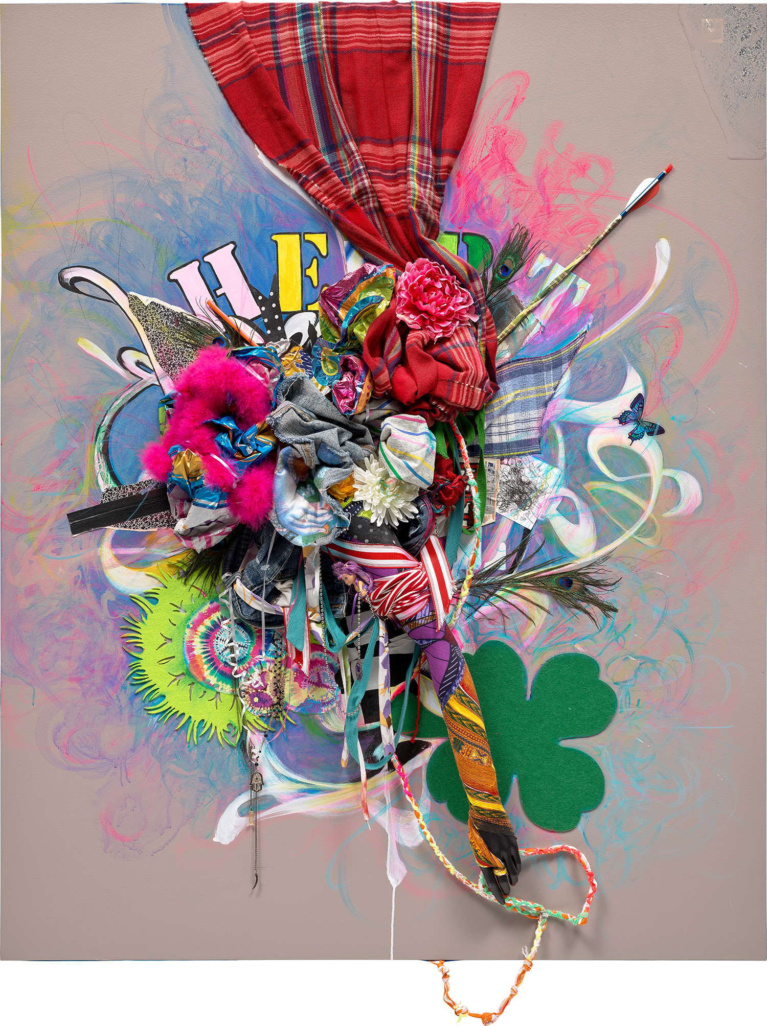 Shinique Smith — Inner Clock