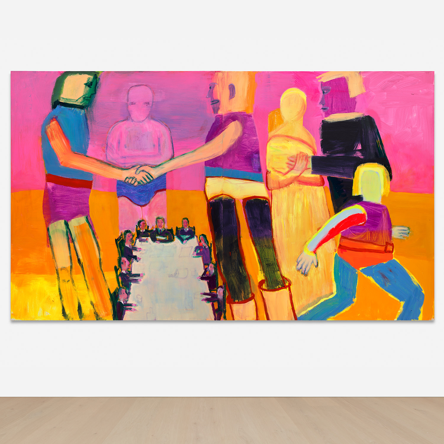 Katherine Bradford — Hand Shake