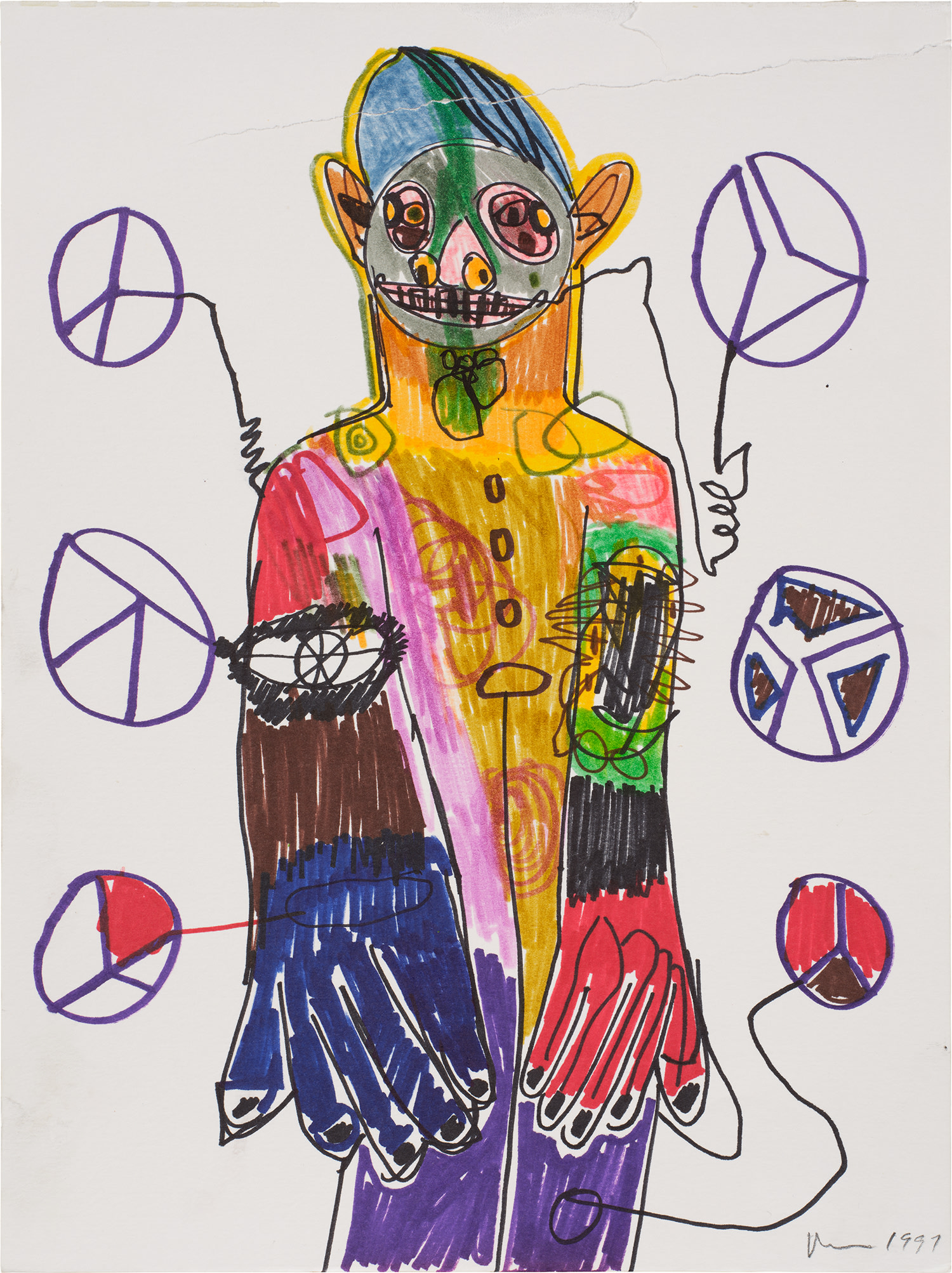 Richard Prince — marker on paper