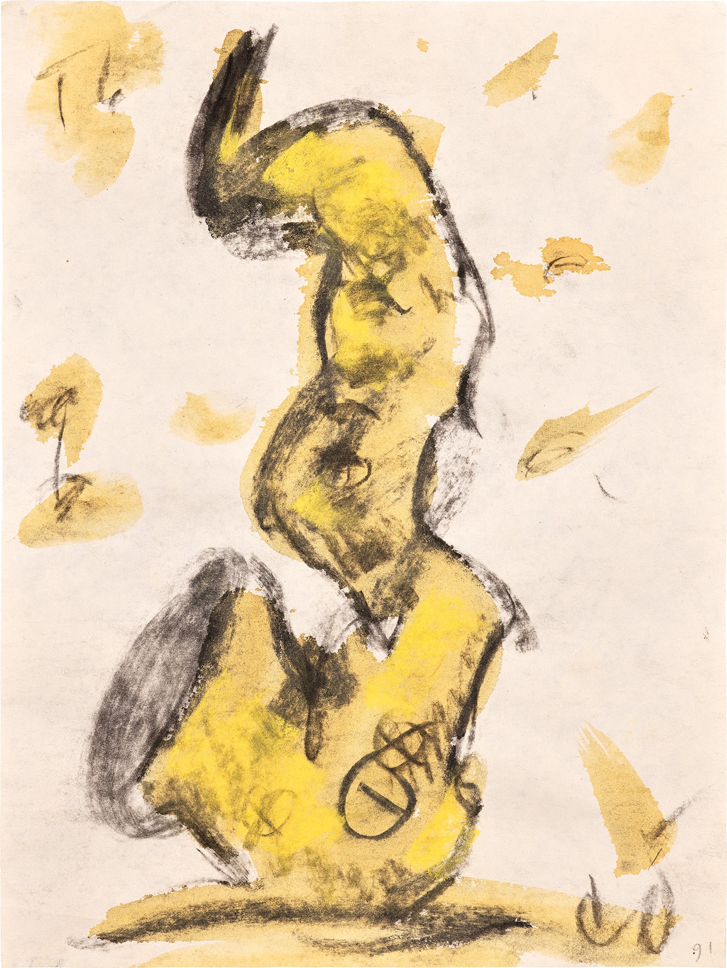Claes Oldenburg — Study for Soft Saxophone