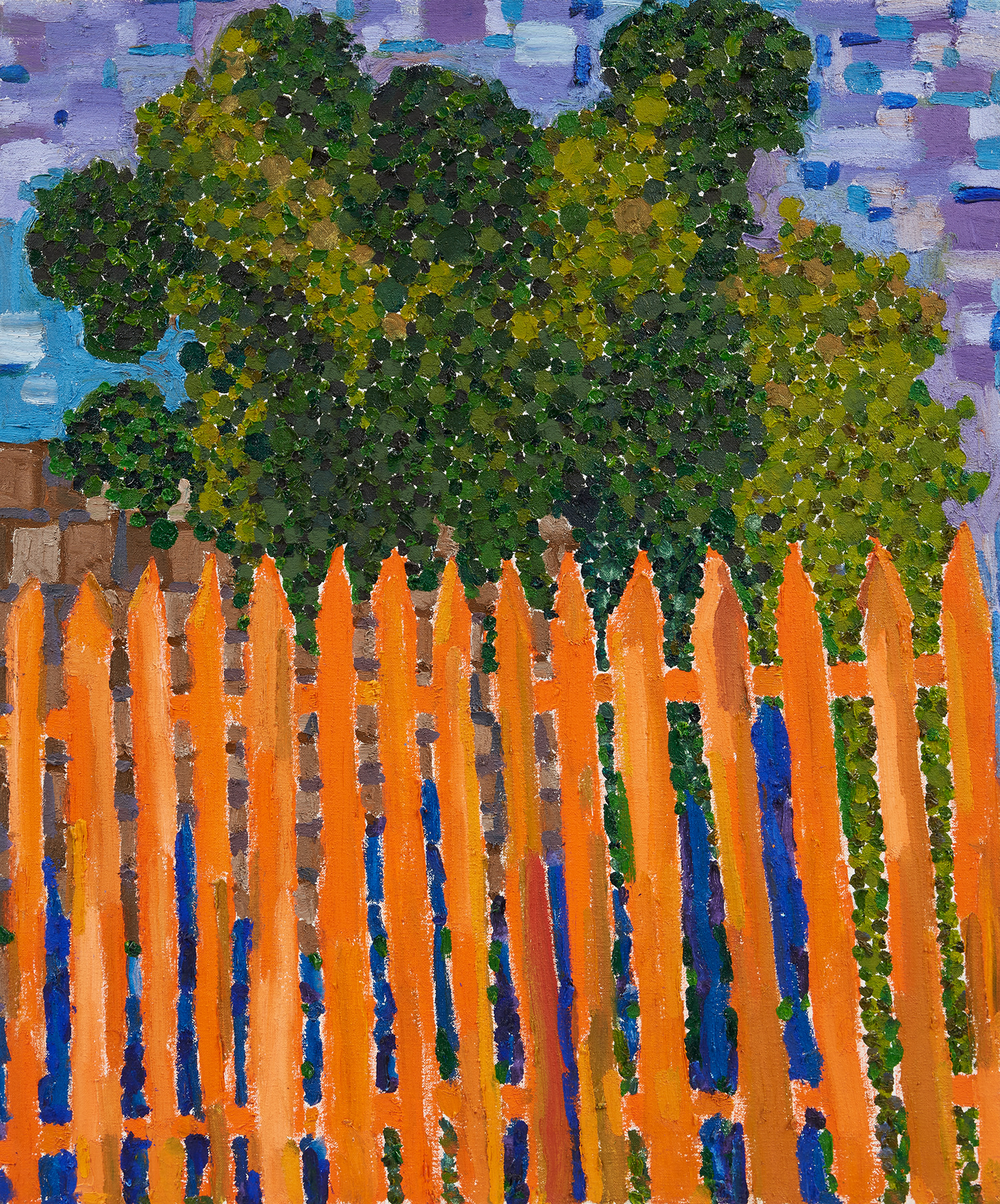 Lynne Drexler — Fenced Tree