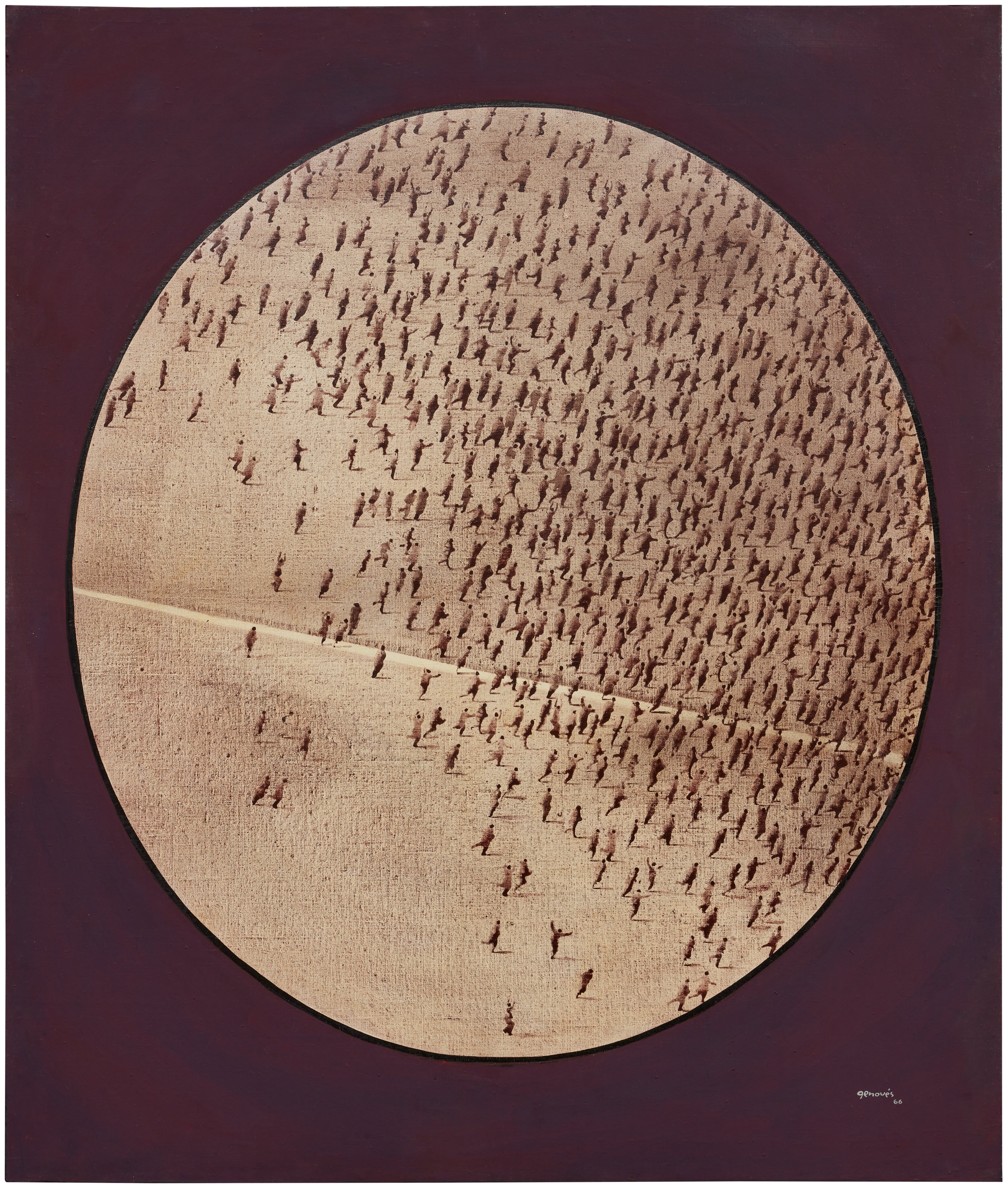 Juan Genovés — Rebasando el Limite