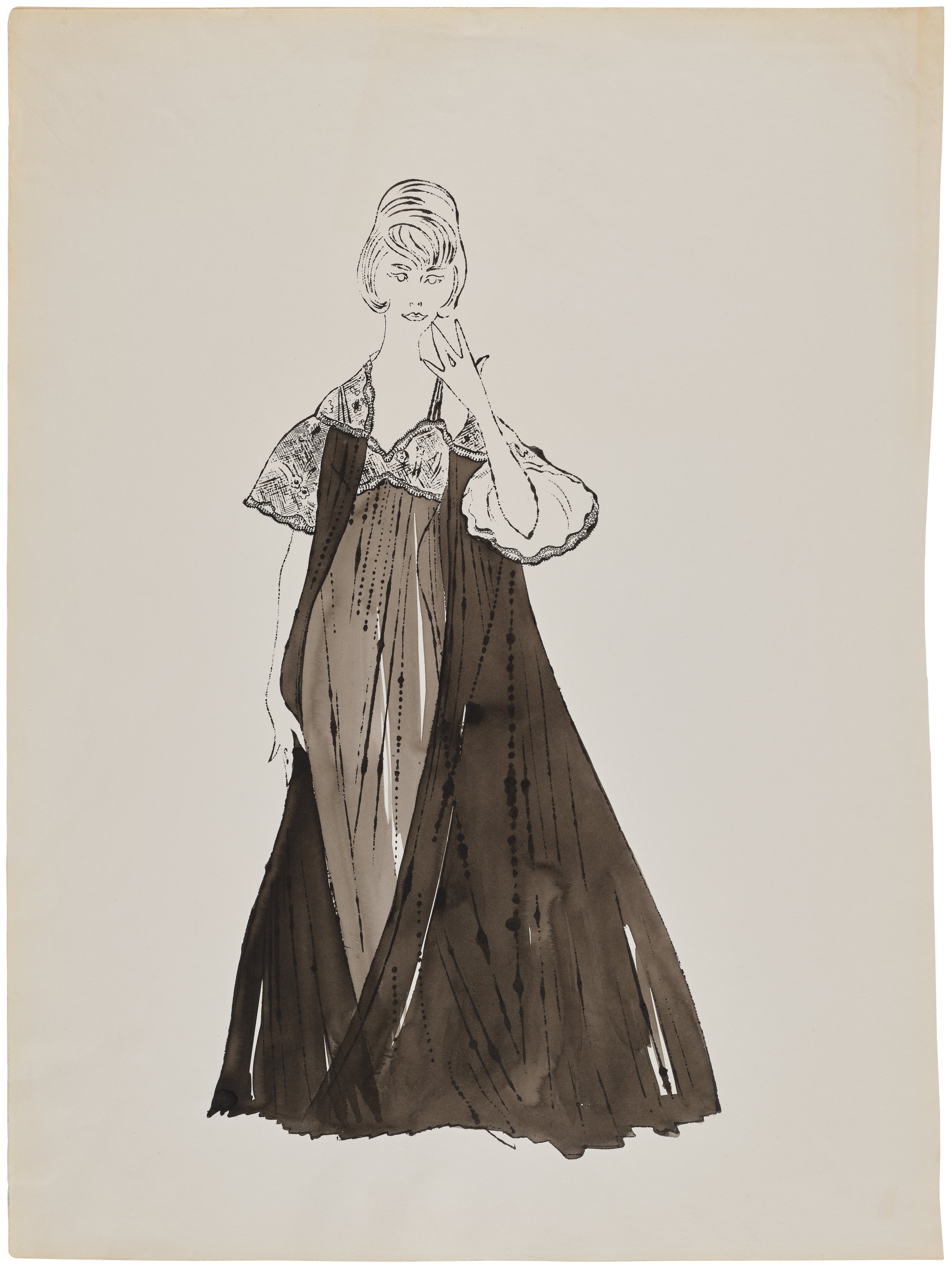 Andy Warhol — Female Fashion Figure