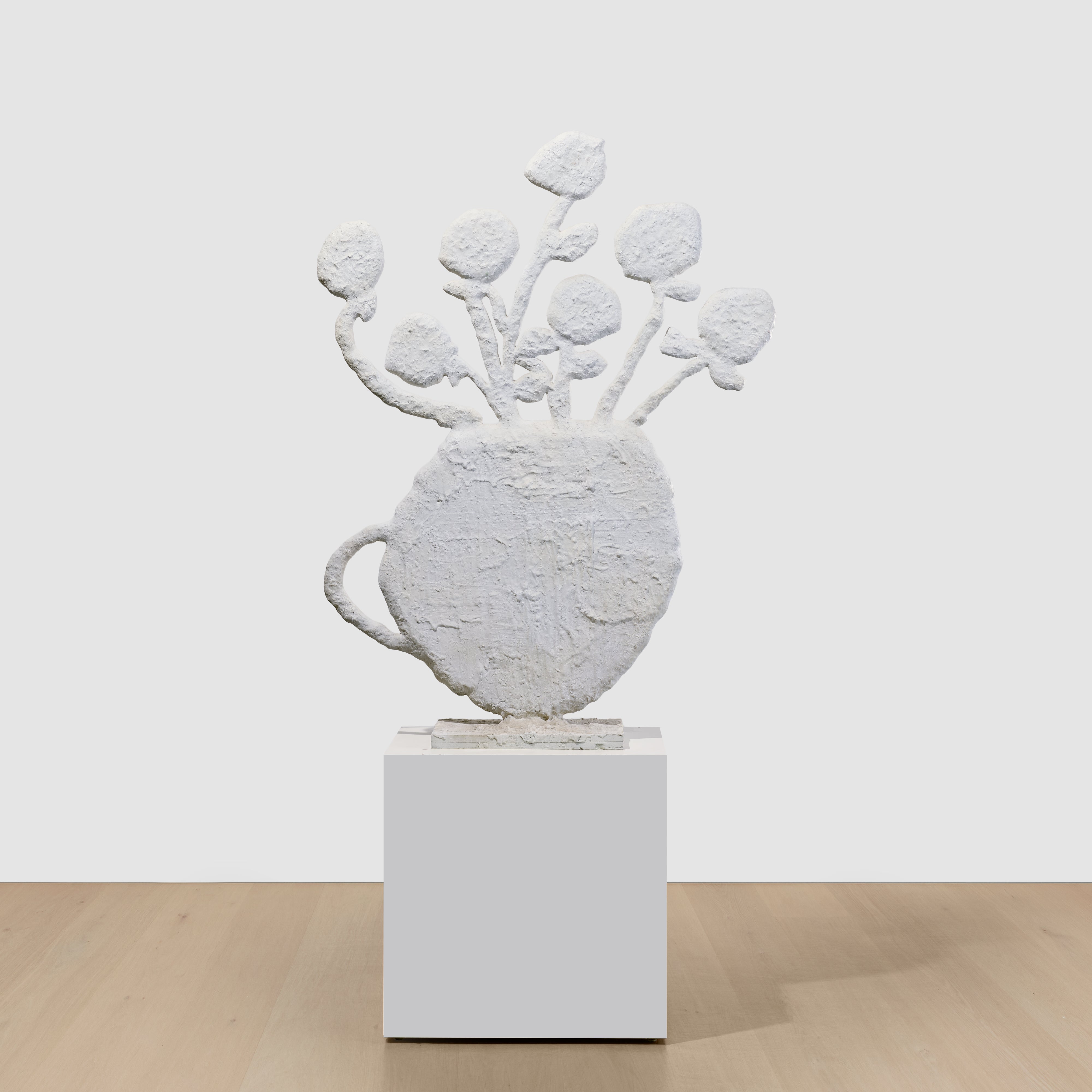 Donald Baechler — Flowers (Round Vase)