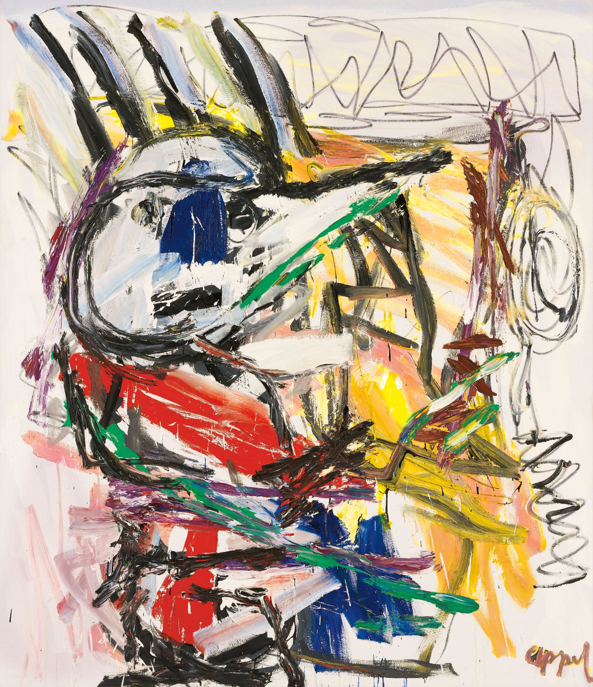 Karel Appel — Personage