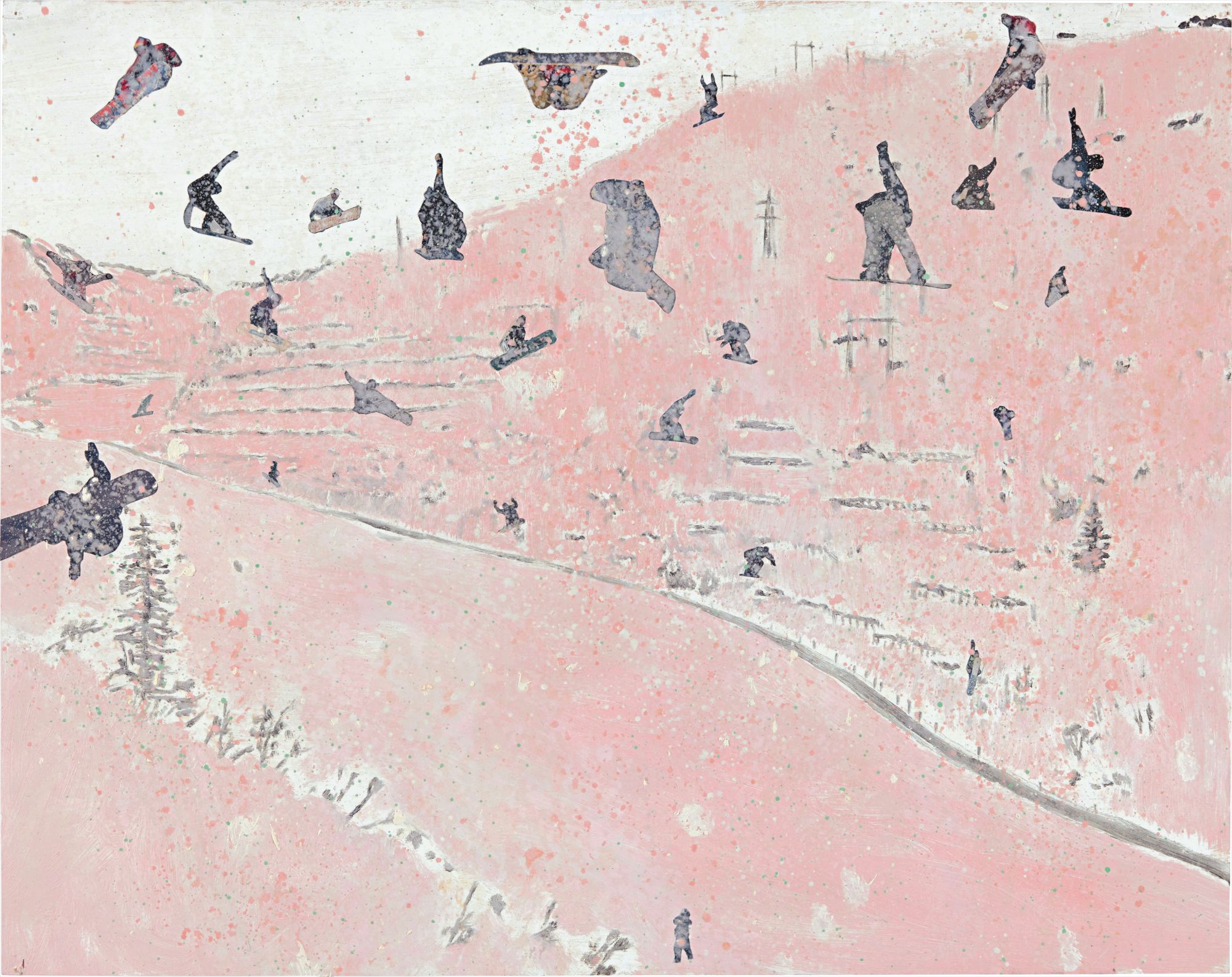 Peter Doig — “I often paint scenes with snow because snow somehow has this effect of drawing you inwards.”