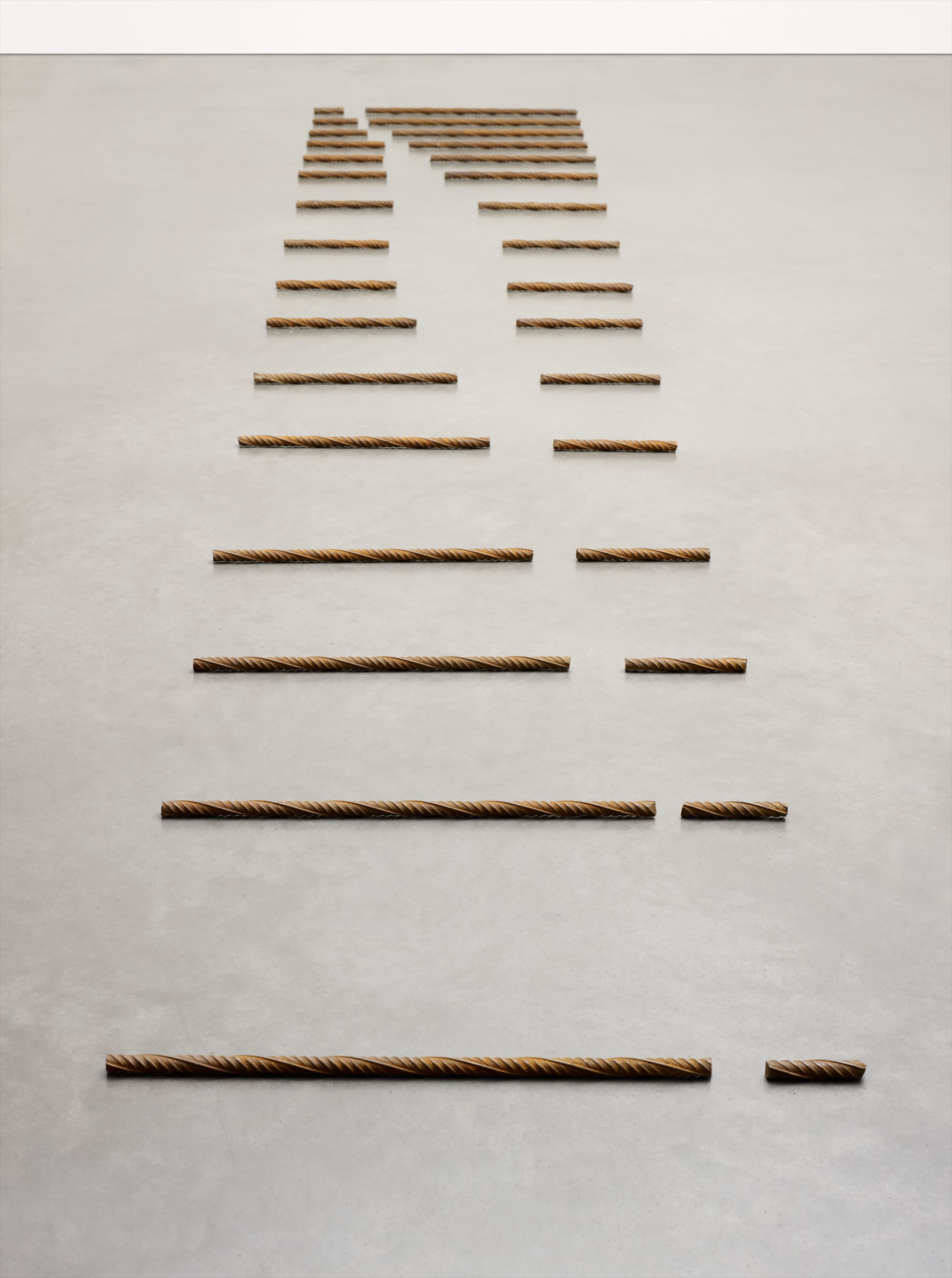 Carl Andre — 32-Part Reciprocal Invention (RS 1971-20)