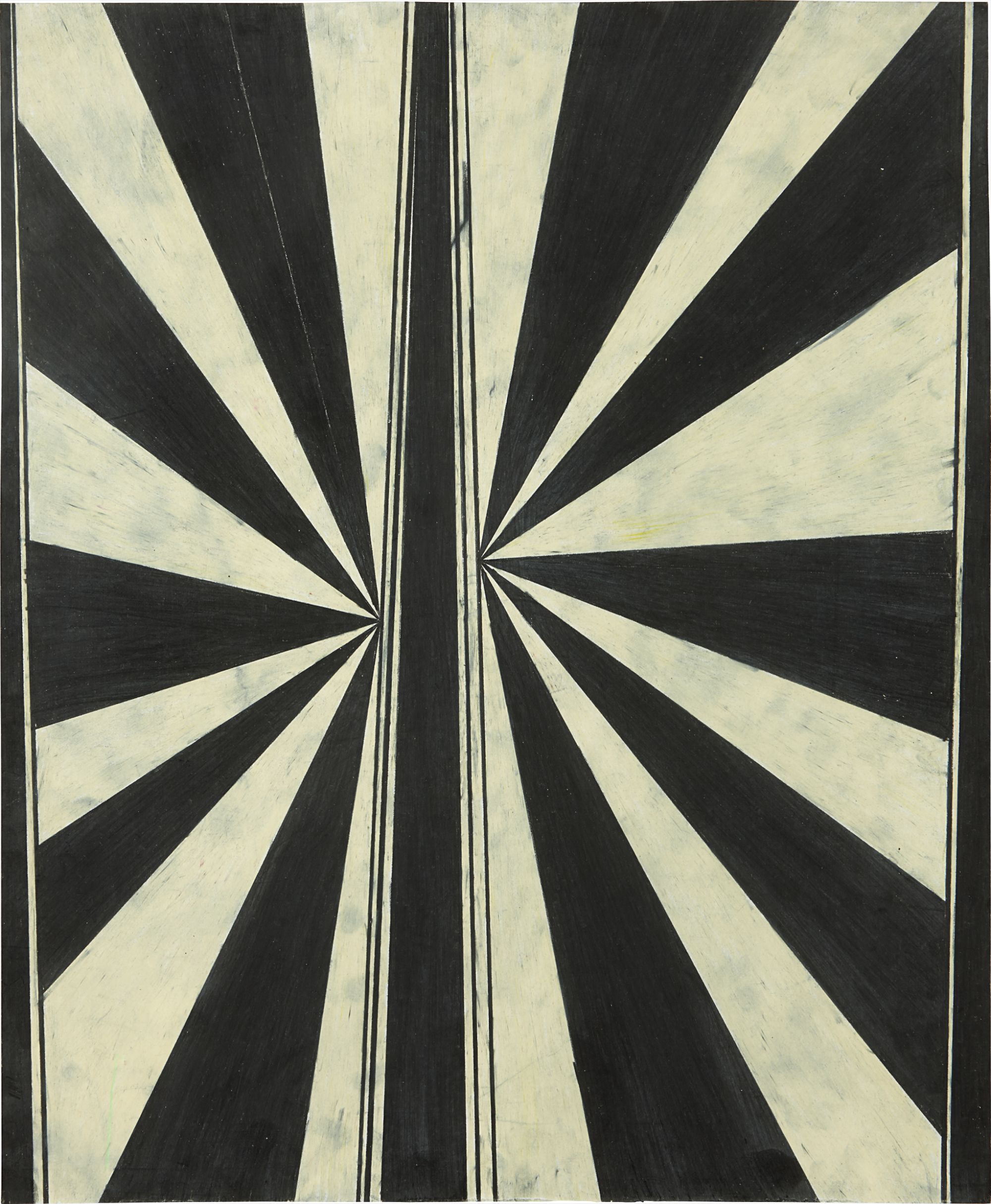 Mark Grotjahn — Mark Grotjahn’s series of skillfully rendered butterfly drawings have, over the past two decades, become an icon of 20th century art. The present lot,