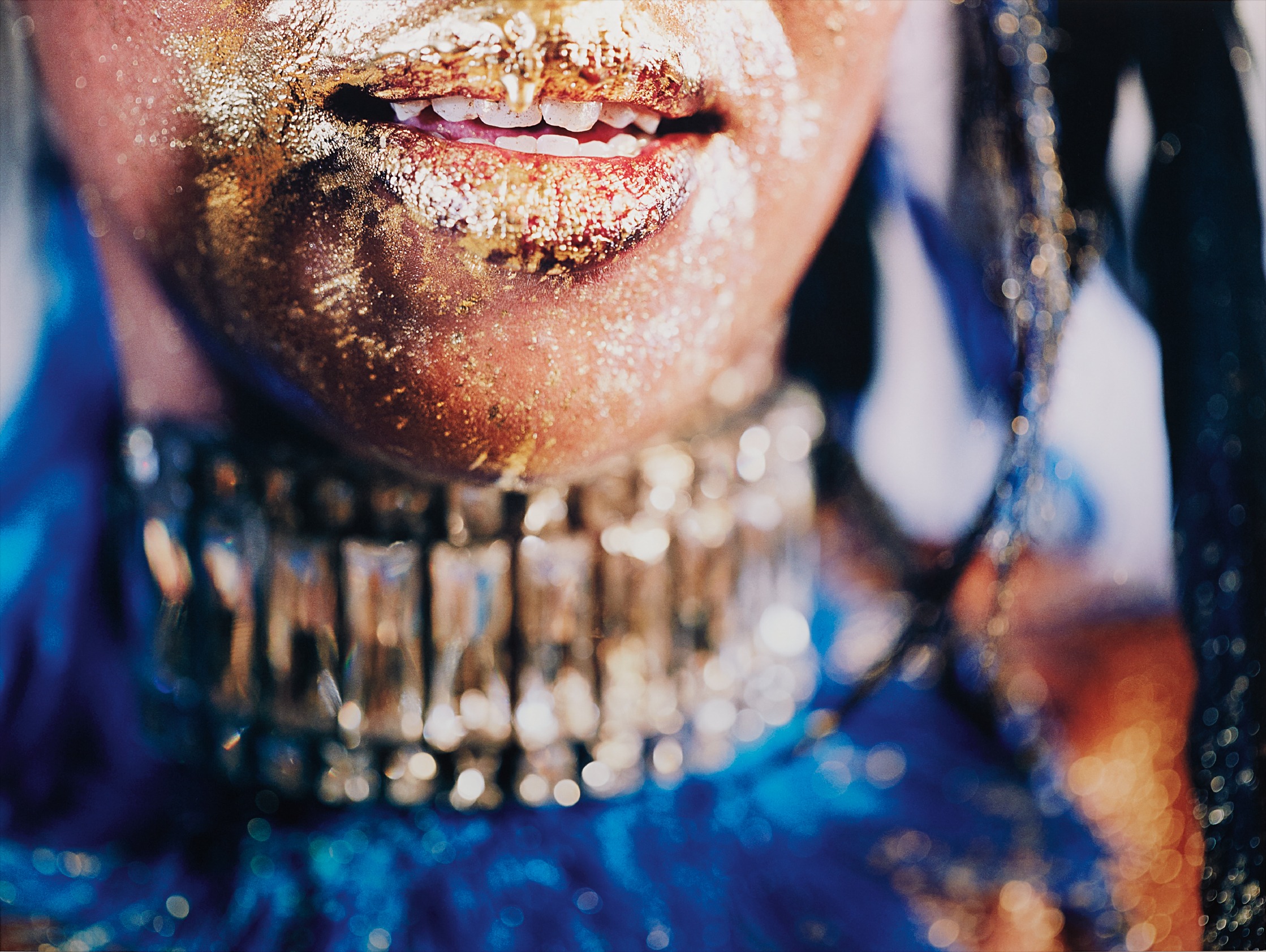 Marilyn Minter — Wangechi Gold 6