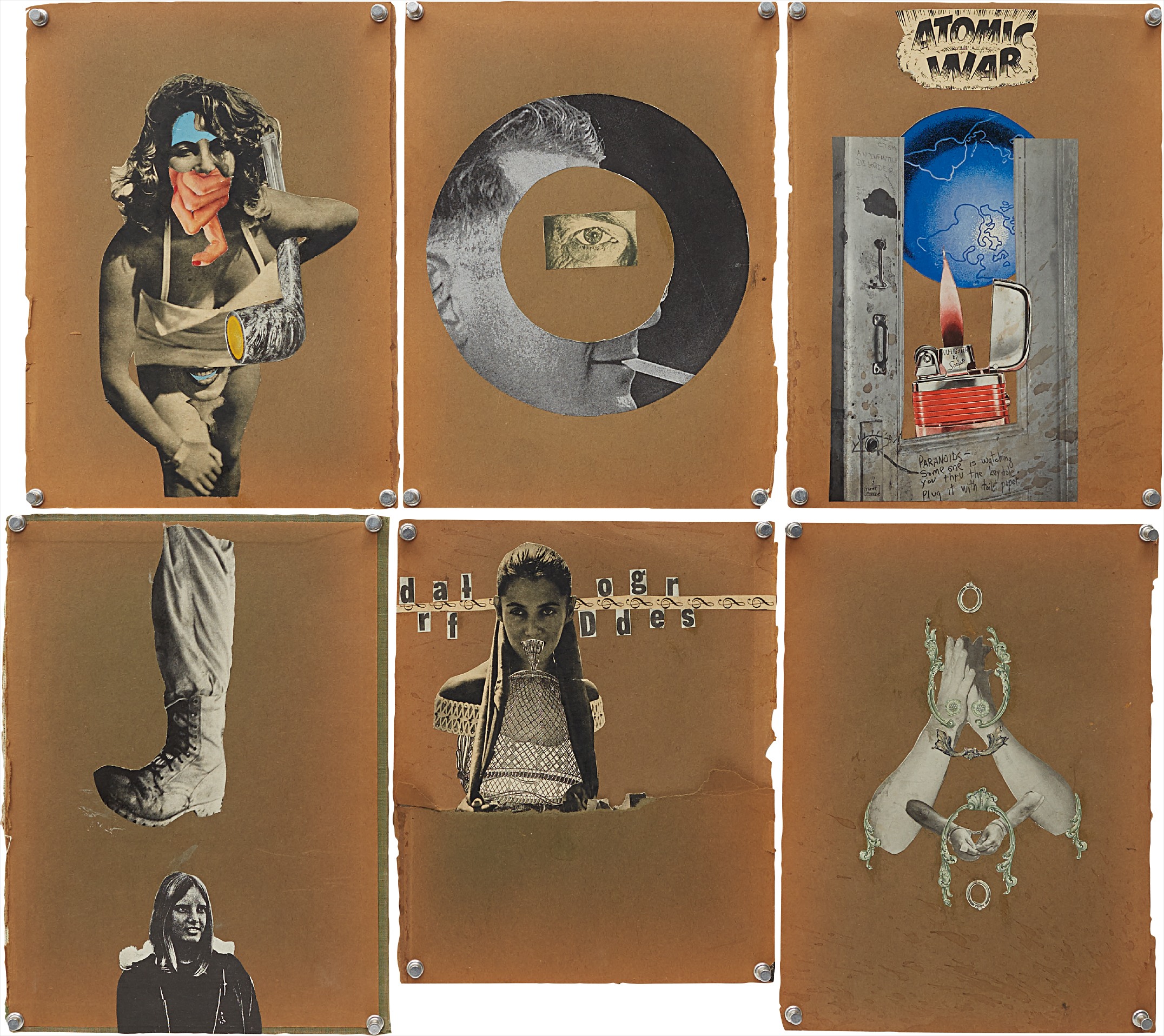 Dash Snow — Six works: (i-vi)