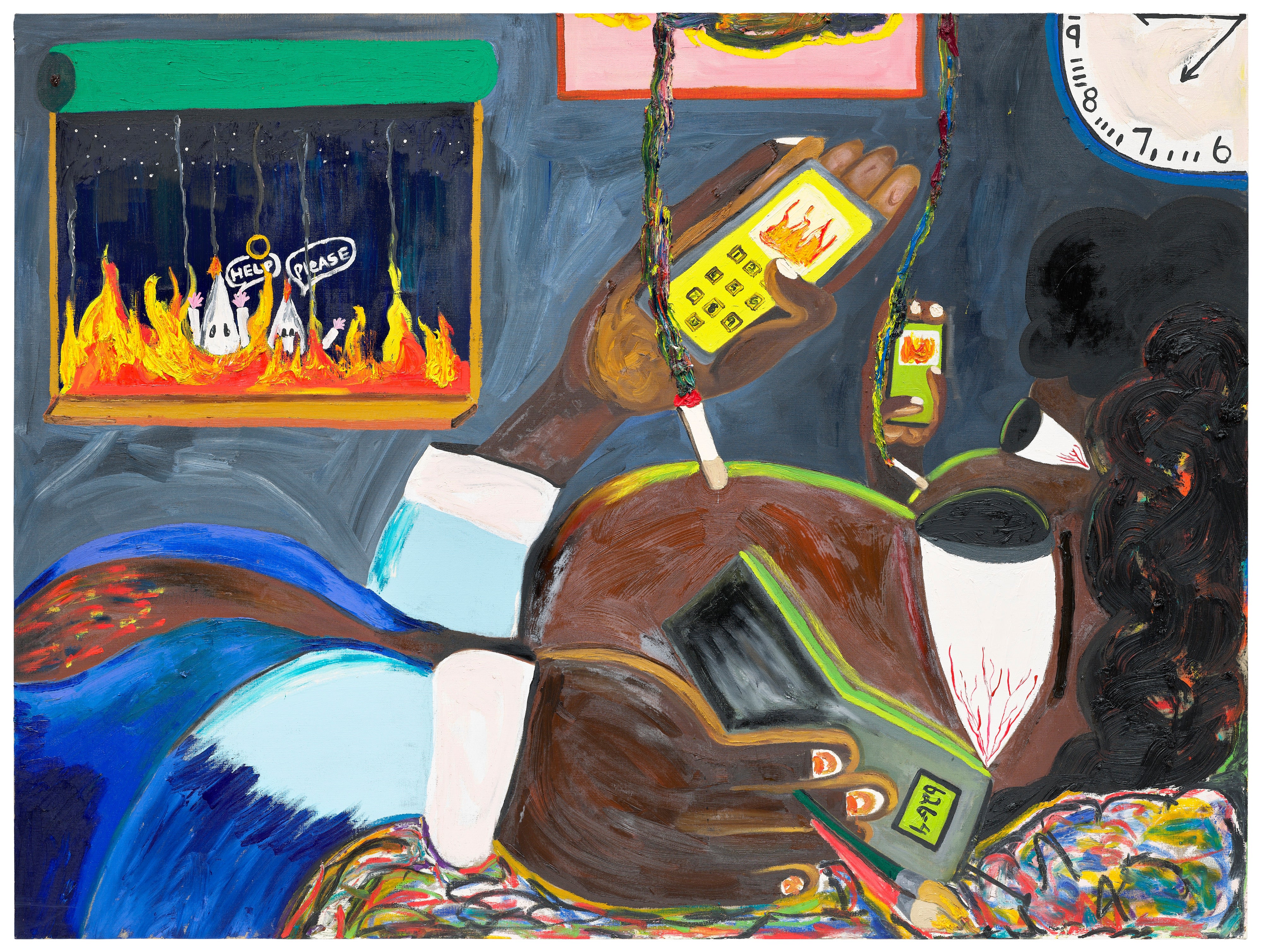 Devin Troy Strother — sleeping, smoking, and scrolling while i'm painting