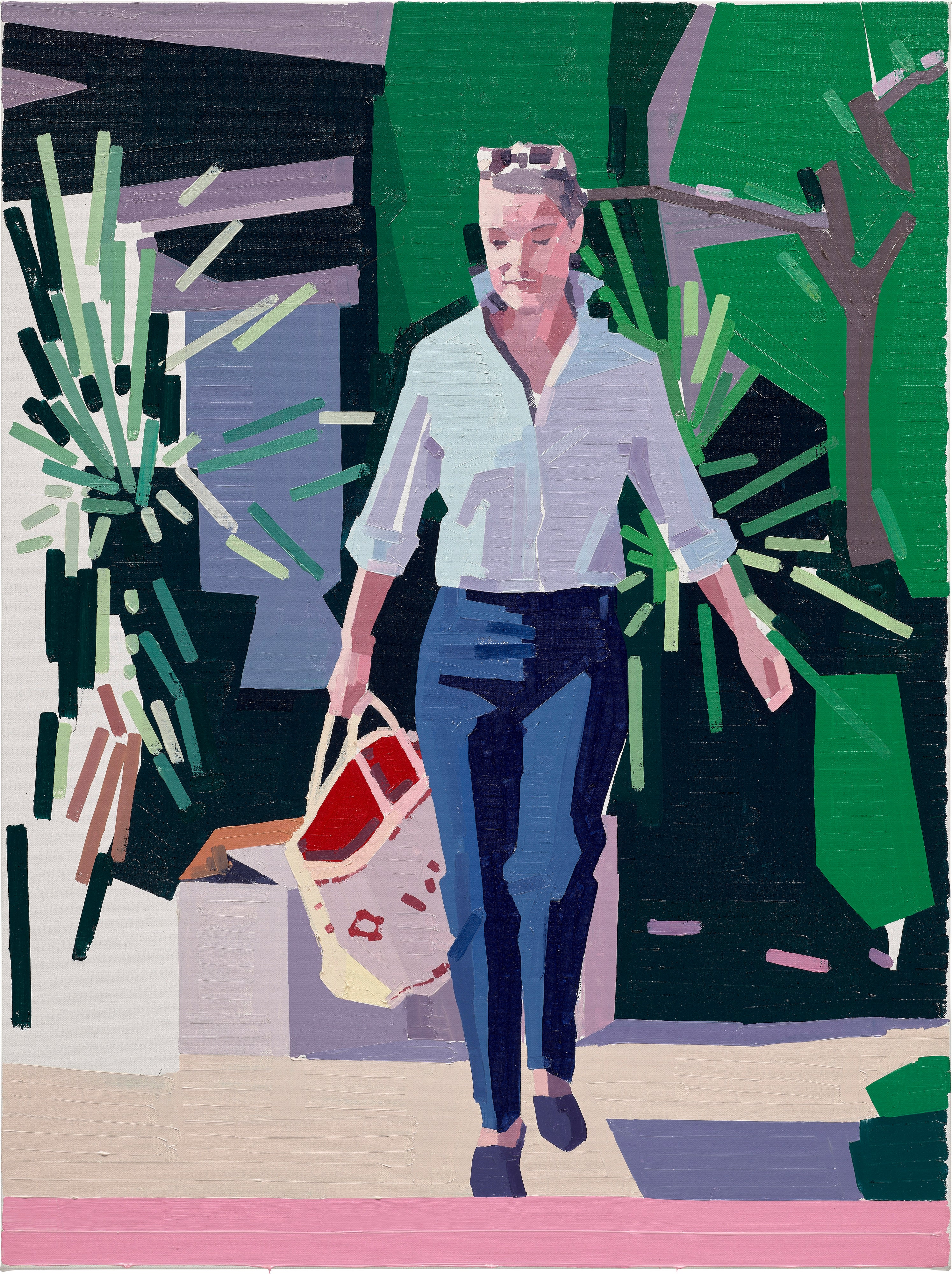 Woman Walking (Romy Schneider)