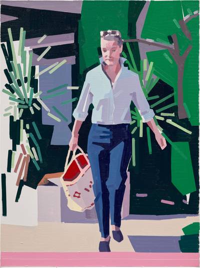 Woman Walking (Romy Schneider)