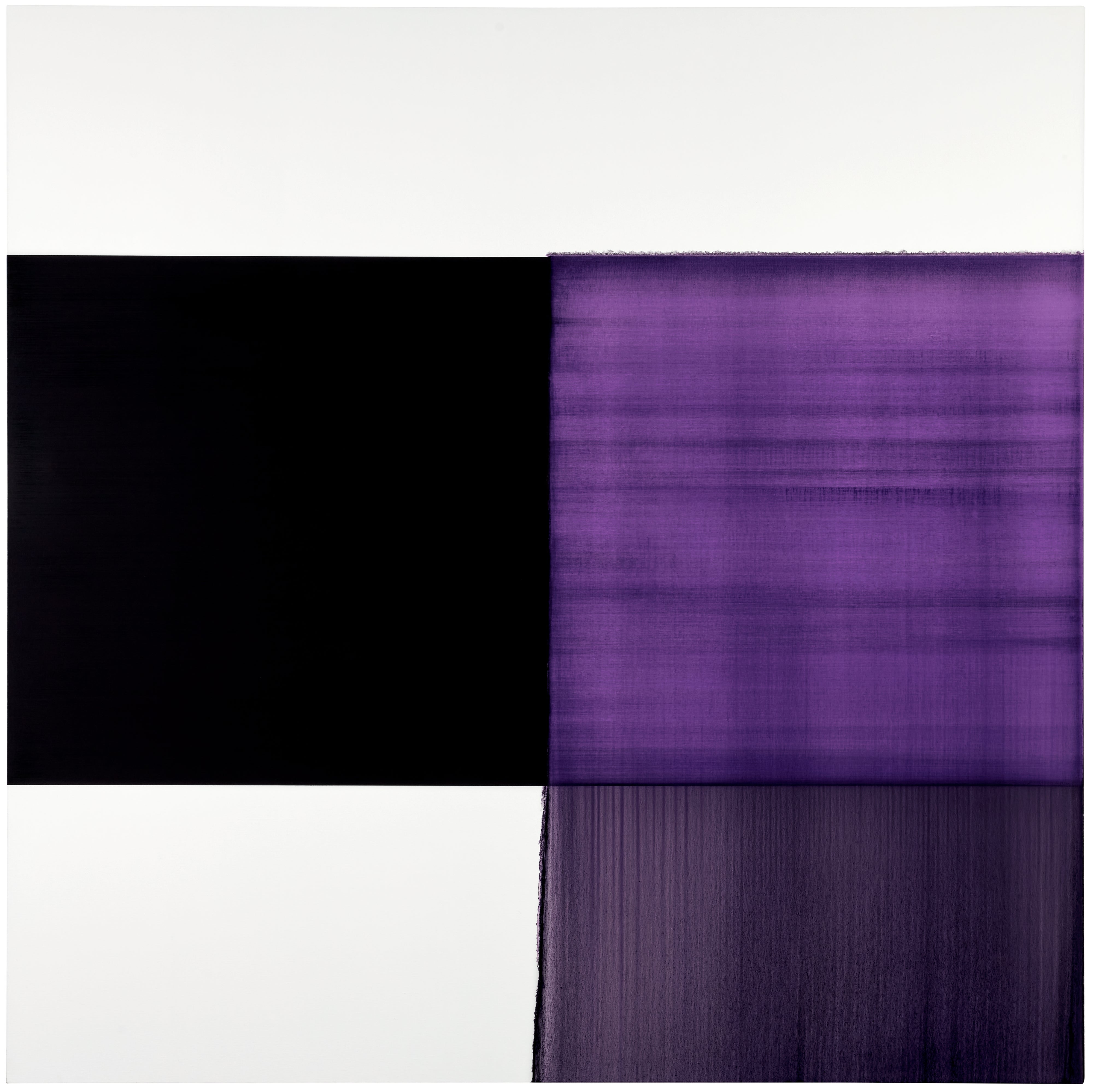Callum Innes — Exposed Painting Dioxazine Violet