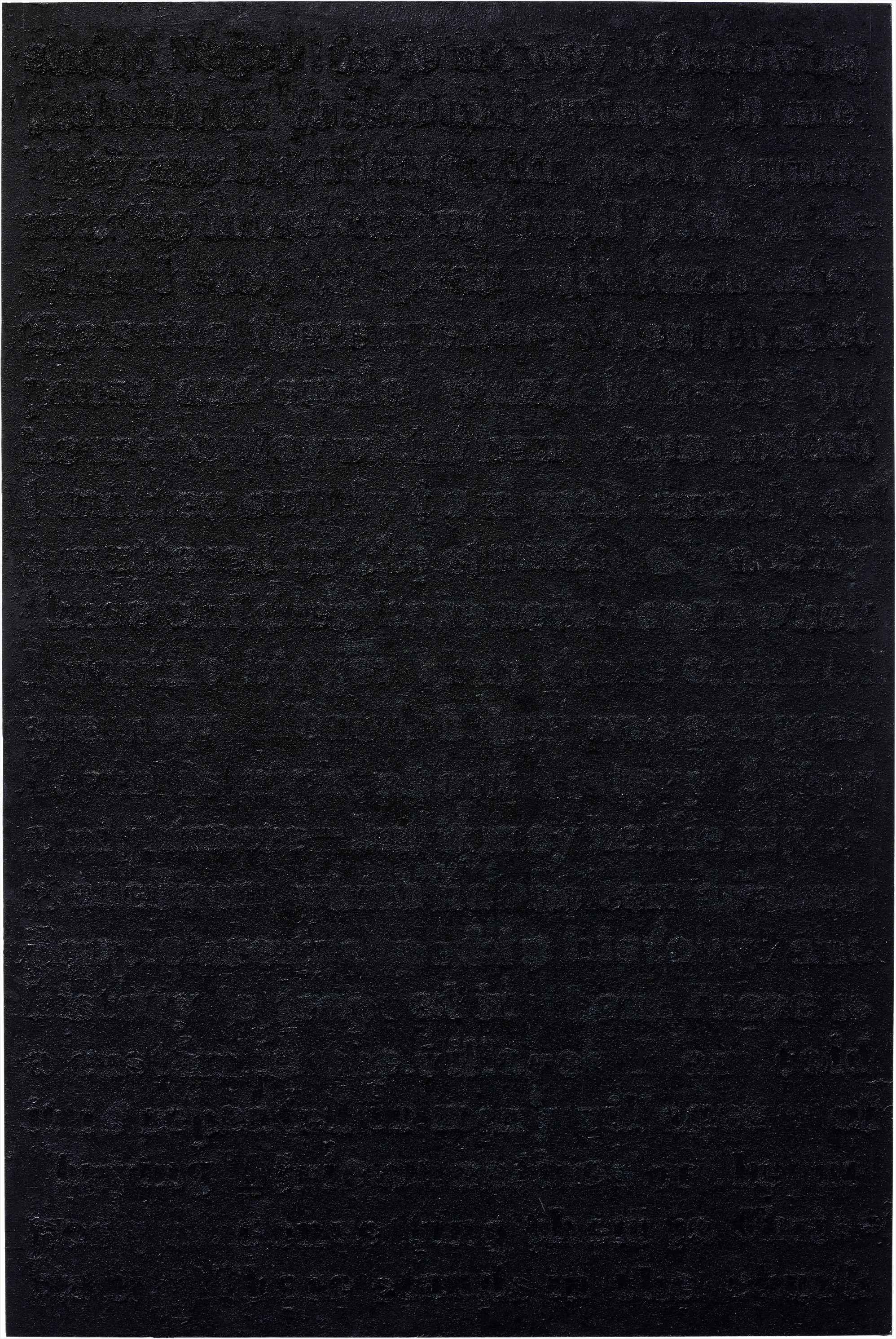 Glenn Ligon — Stranger Drawing #7