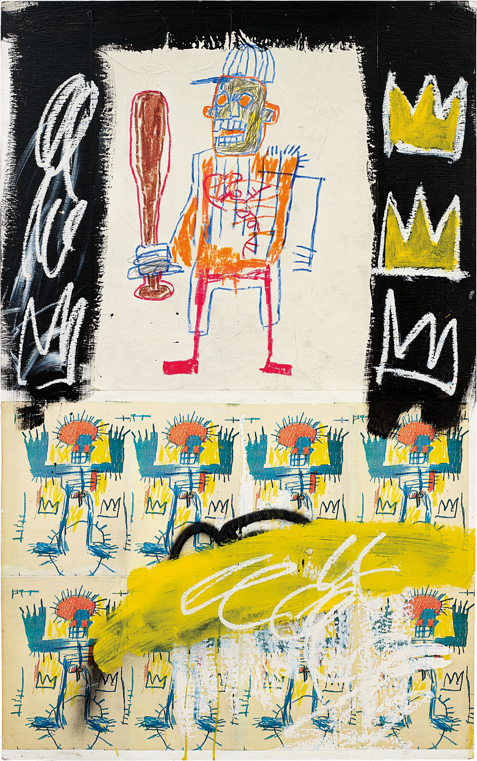 Jean-Michel Basquiat — “My subject matters are royalty, heroism, and the streets.”