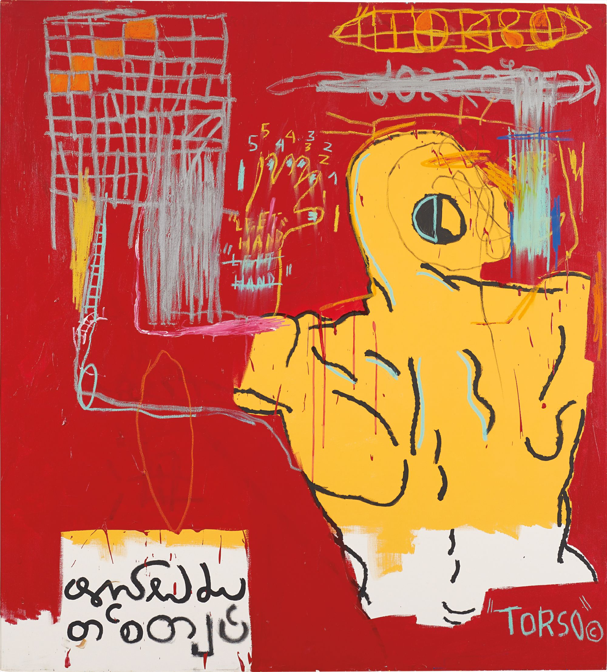 Jean-Michel Basquiat — Krong Thip (Torso)