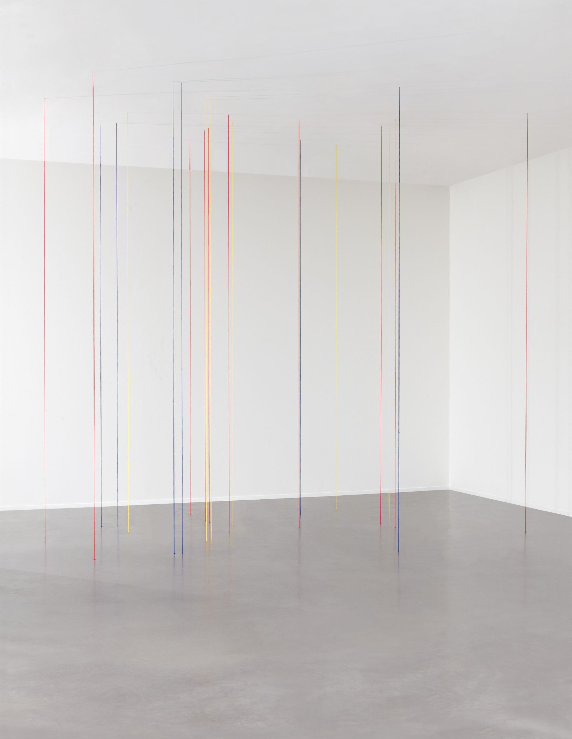 Broadway Boogie Woogie (Sculptural Study, Twenty-two part Vertical Construction)