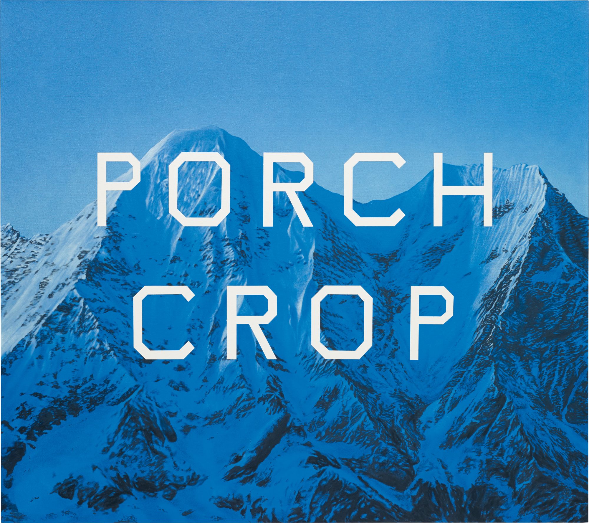 Ed Ruscha — Porch Crop
