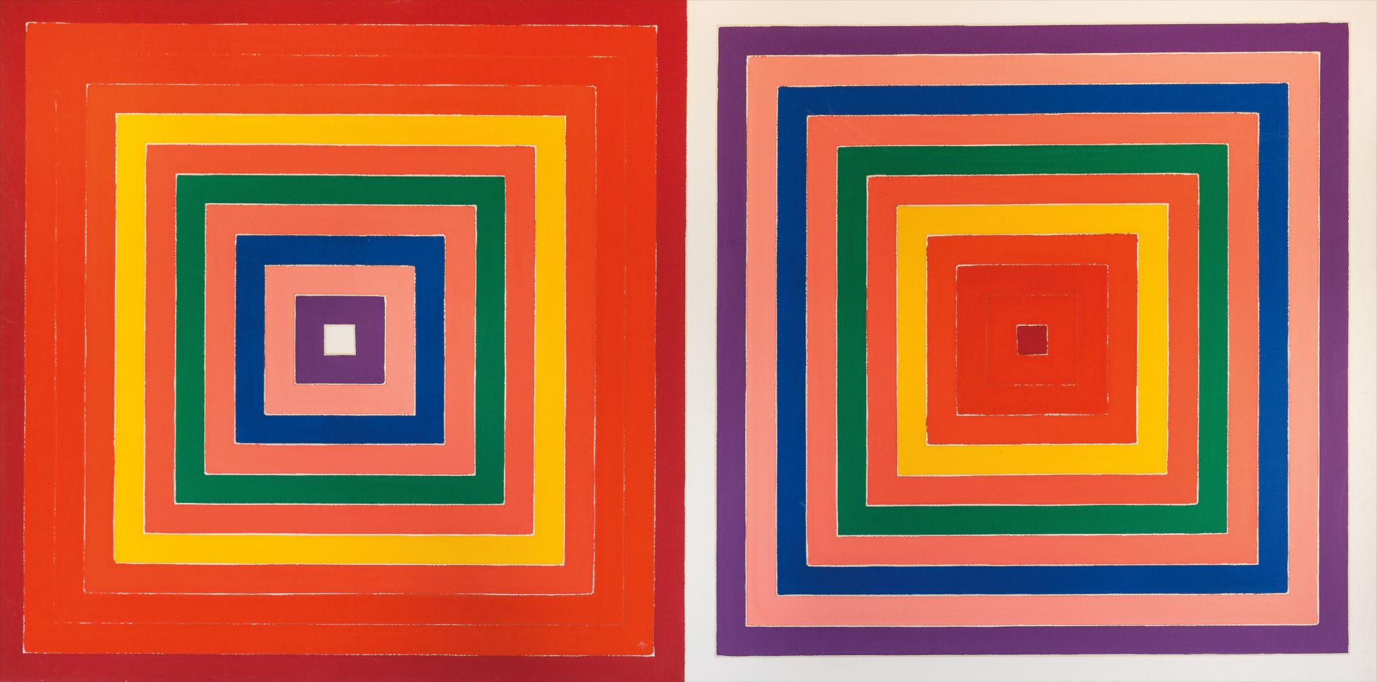 Frank Stella — Double Scramble