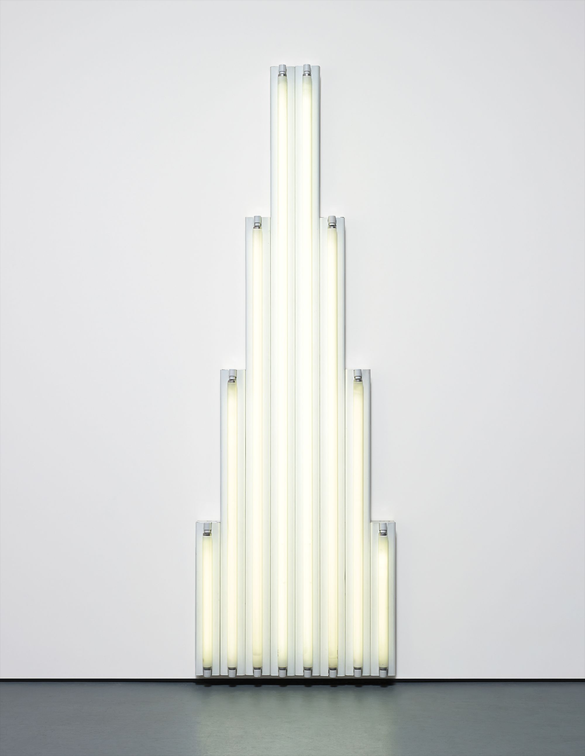 Dan Flavin — "monument" for V. Tatlin