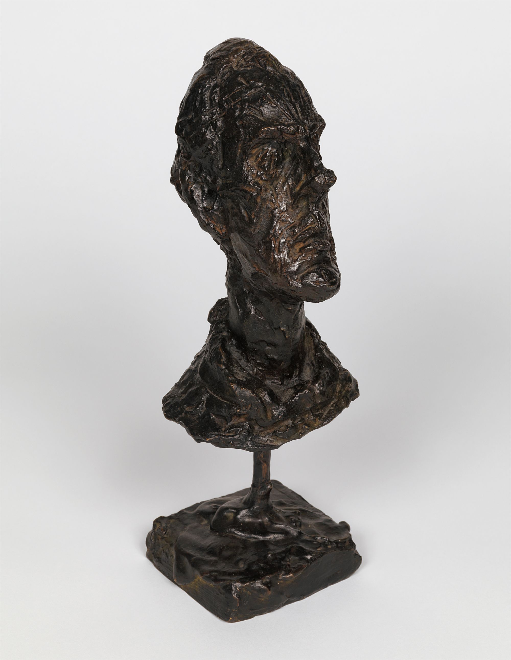 Alberto Giacometti — Tête de Diego au col roulé